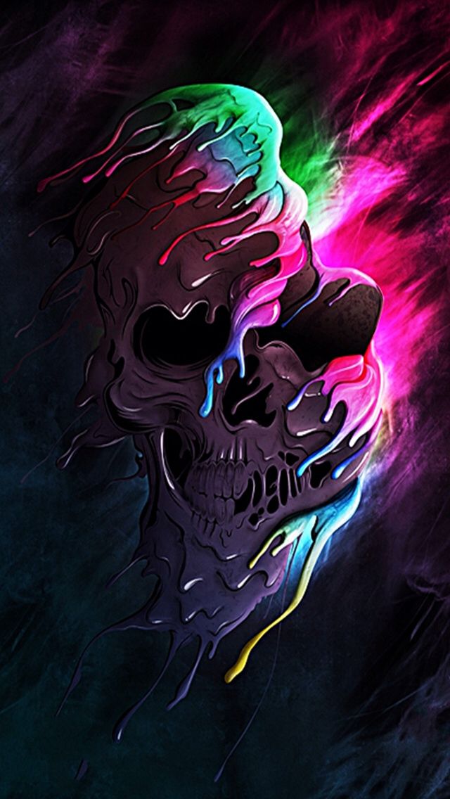 Skull Wallpaper Iphone , HD Wallpaper & Backgrounds
