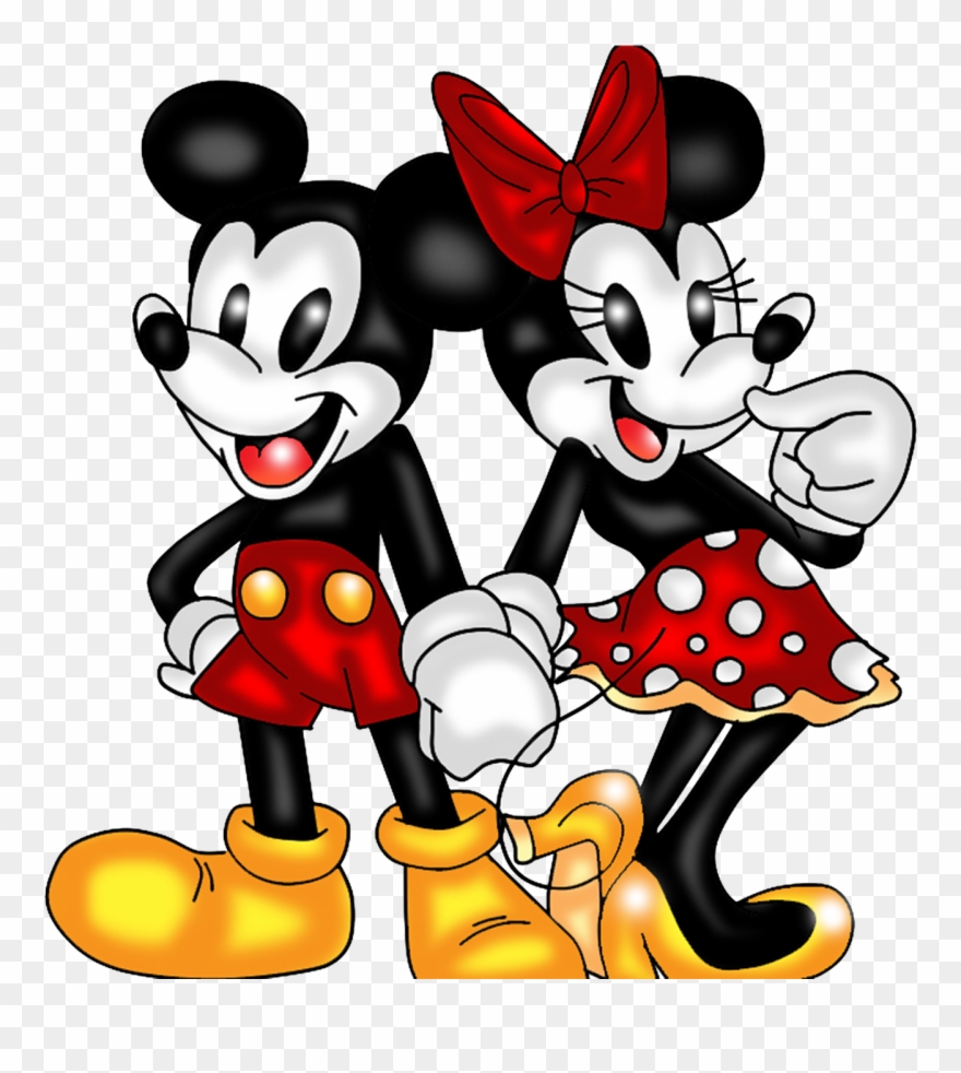 Mickey And Minnie Mouse Original , HD Wallpaper & Backgrounds