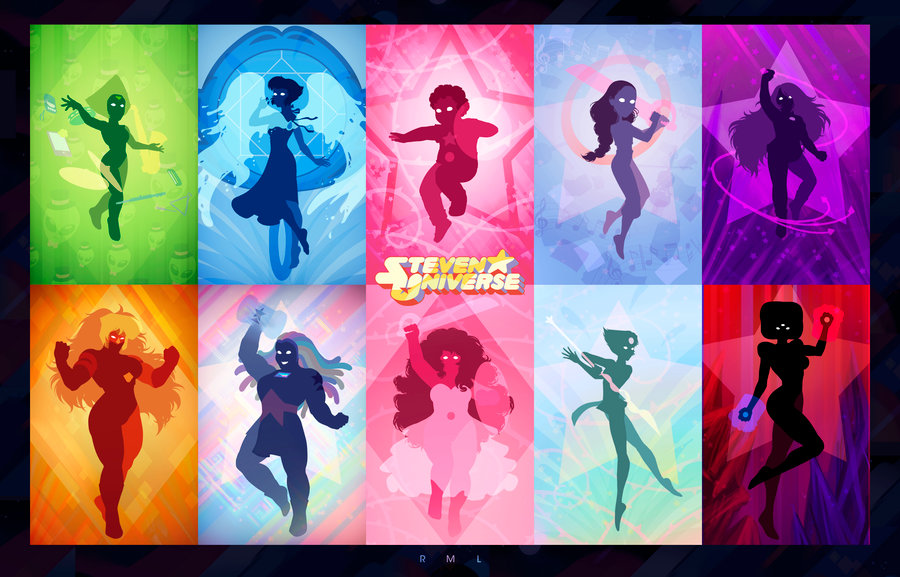 Steven Universe Crystal Gems , HD Wallpaper & Backgrounds