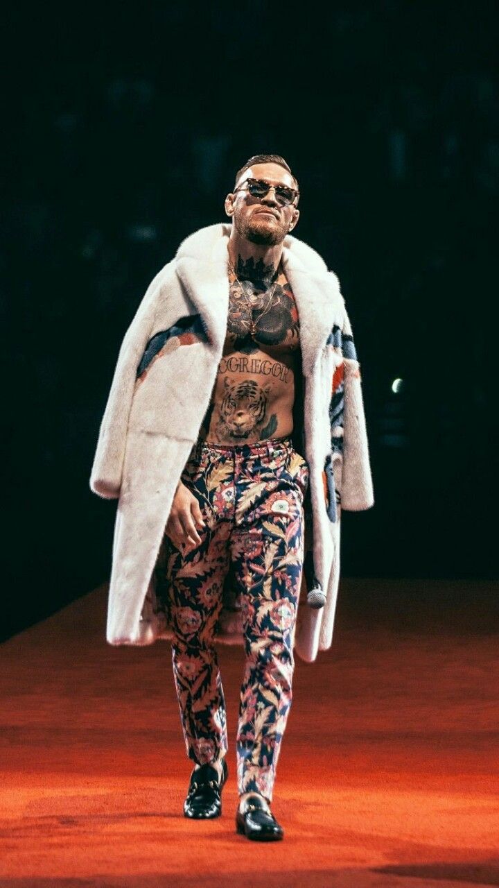 Conor Mcgregor Fur Coat , HD Wallpaper & Backgrounds