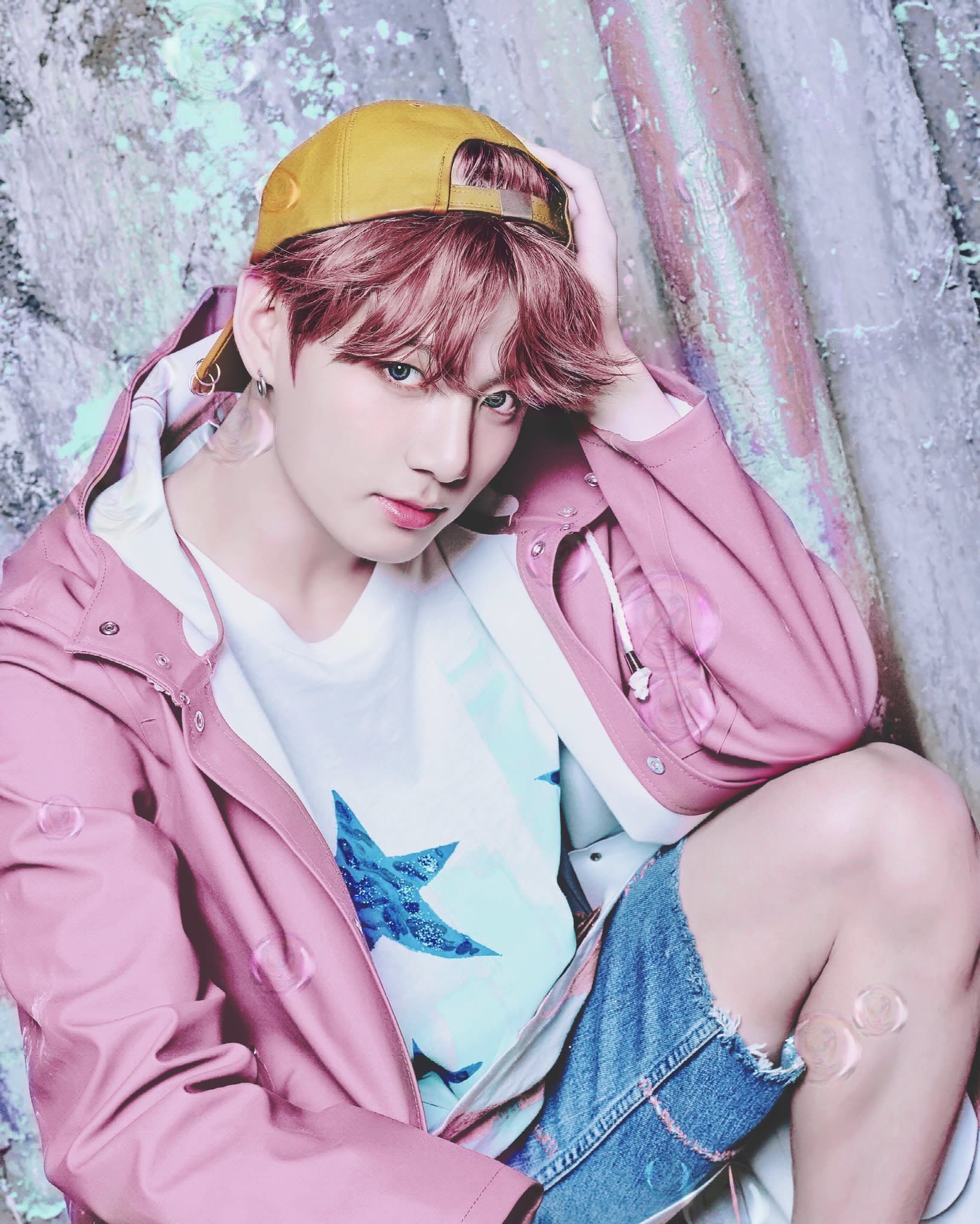 Jungkook Light Pink Hair , HD Wallpaper & Backgrounds