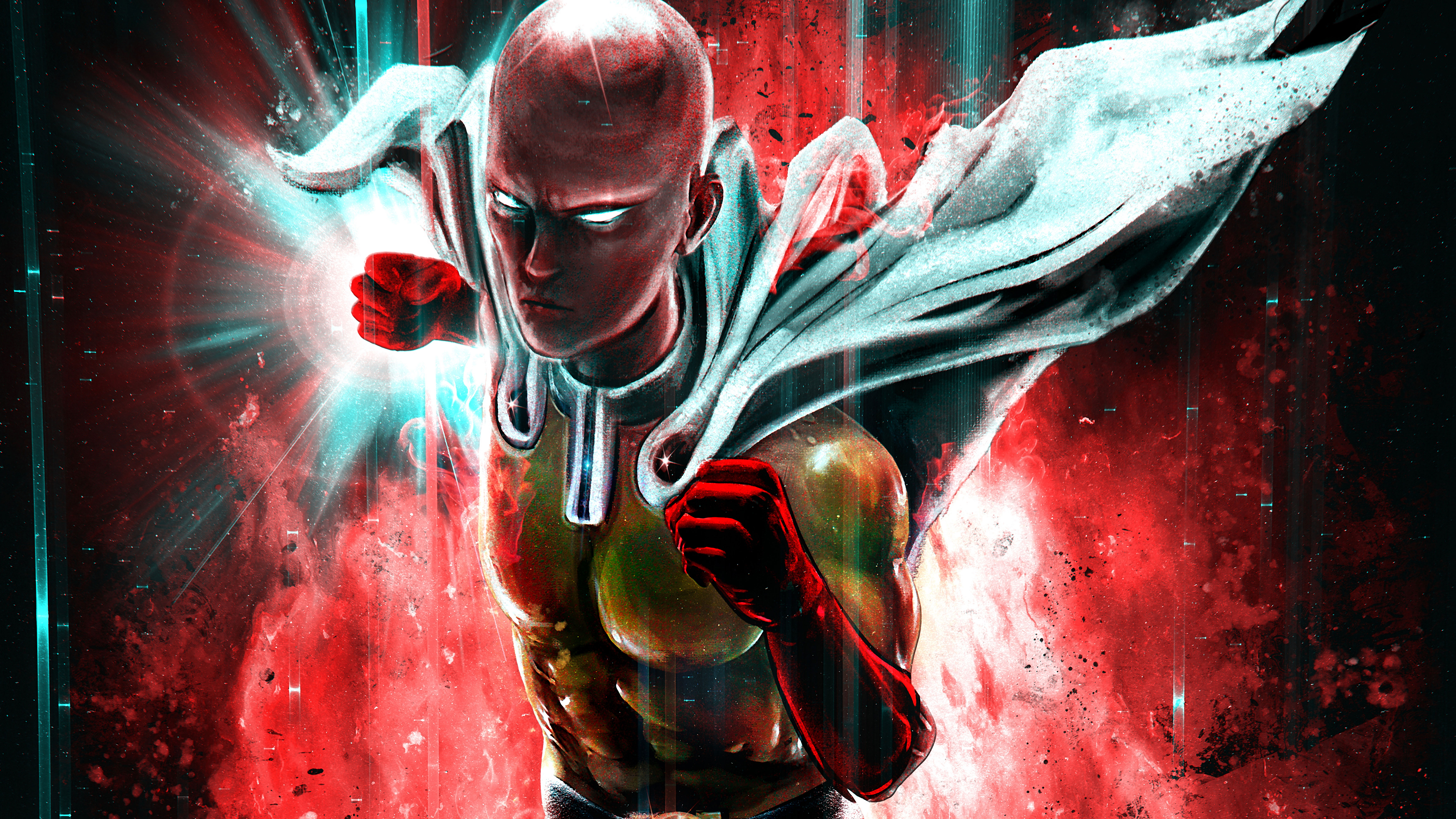 One Punch Man Wallpaper 4k , HD Wallpaper & Backgrounds