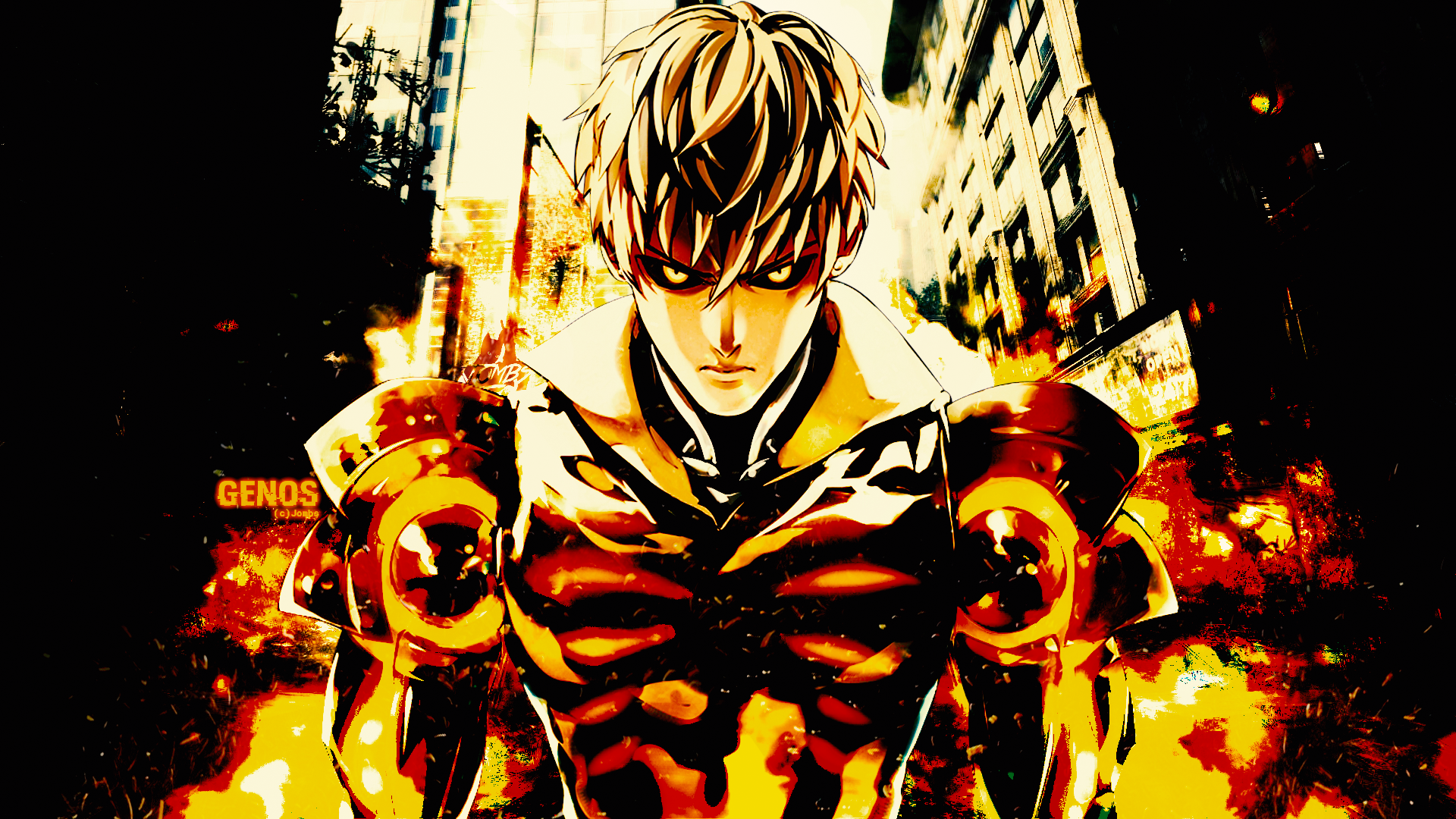 Genos Wallpaper One Punch Man , HD Wallpaper & Backgrounds