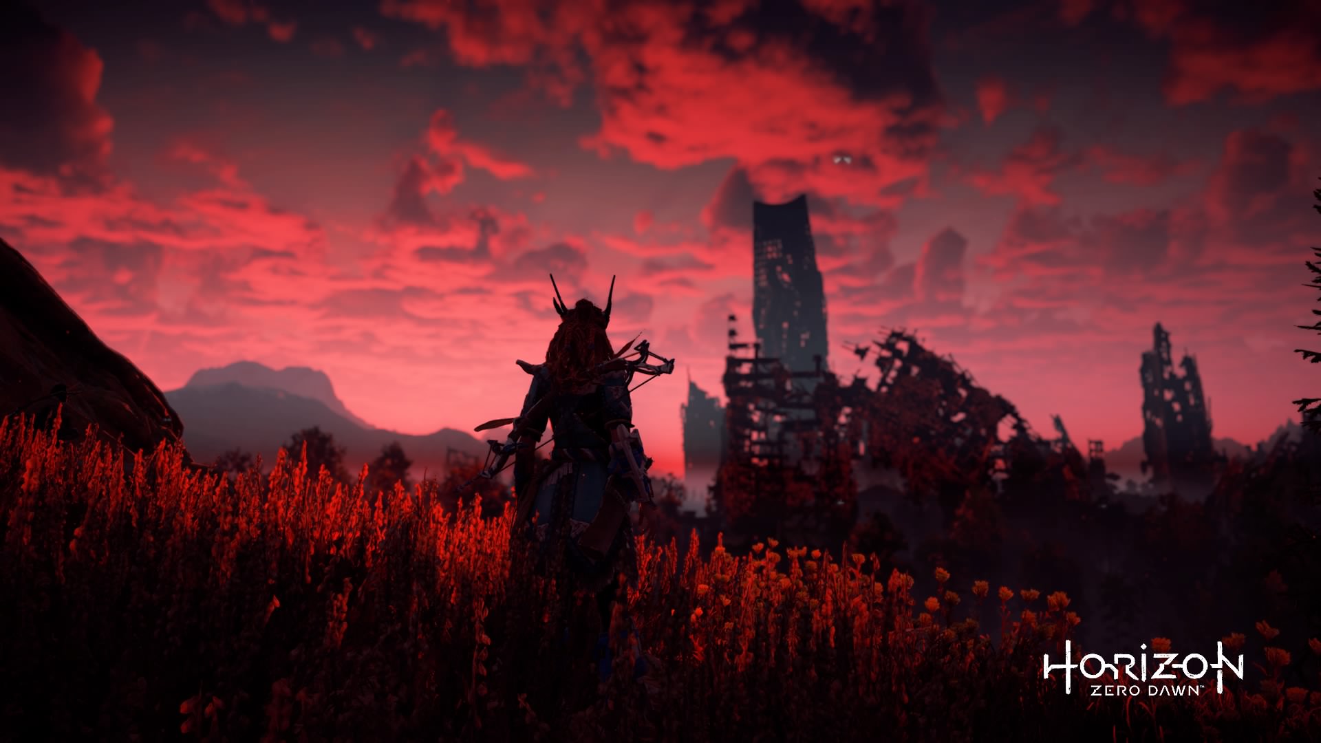 Horizon Zero Dawn Red , HD Wallpaper & Backgrounds