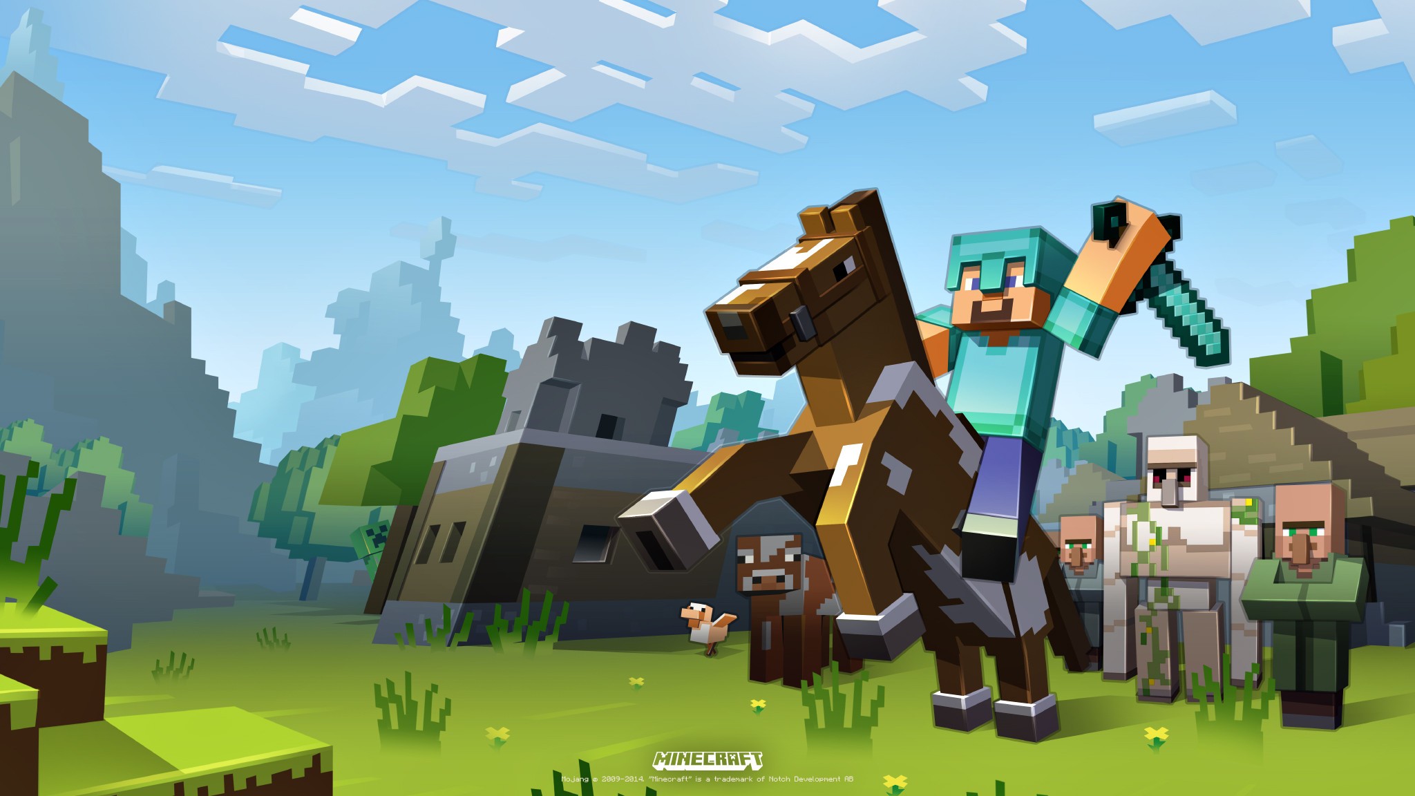 Imagem 1152 X 48 Minecraft Hd Wallpaper Backgrounds Download