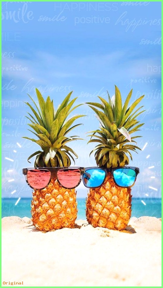 Summer Pineapple Wallpaper Iphone , HD Wallpaper & Backgrounds