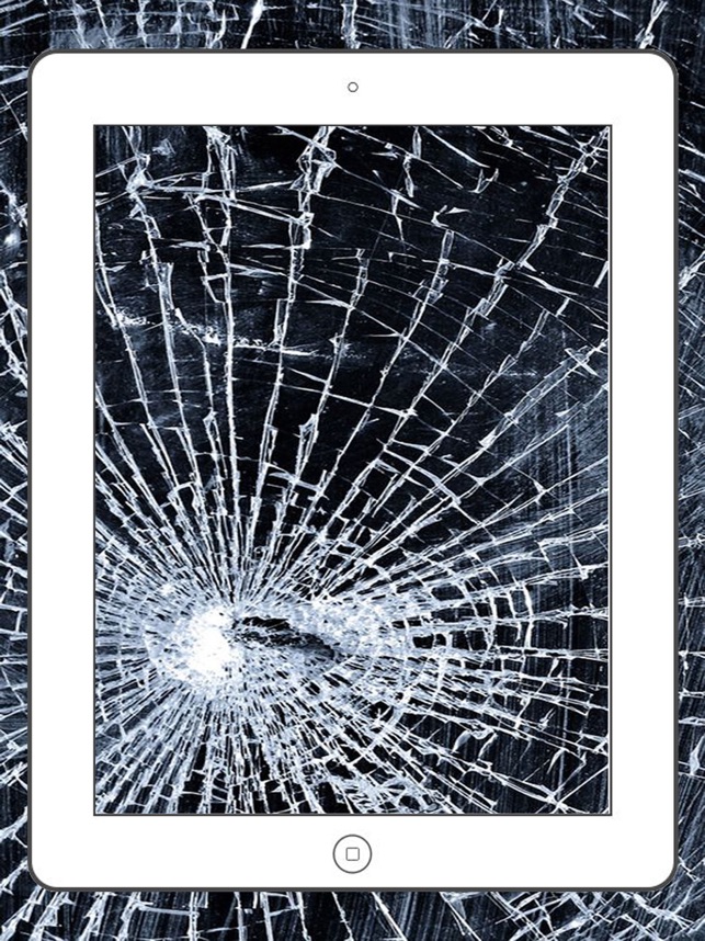 Cracked Screen Ipad Prank , HD Wallpaper & Backgrounds