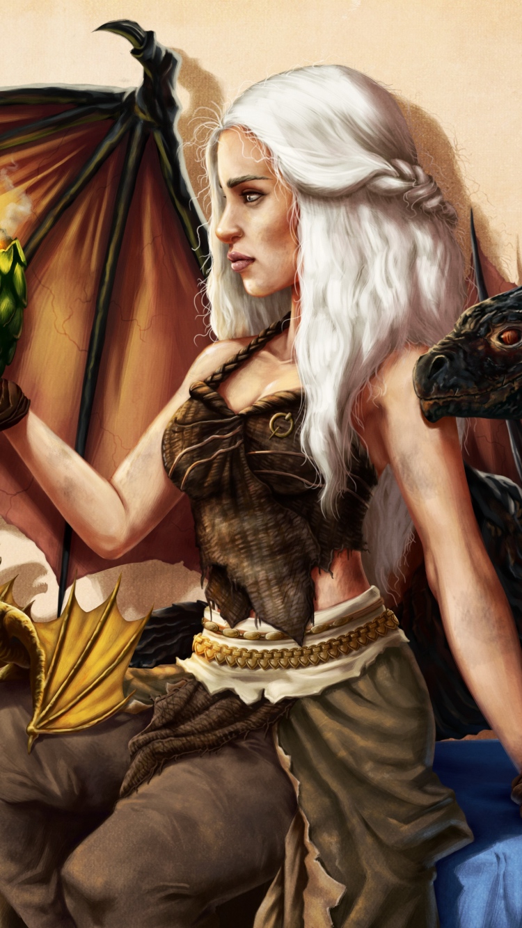 Mother Of Dragons Hd , HD Wallpaper & Backgrounds