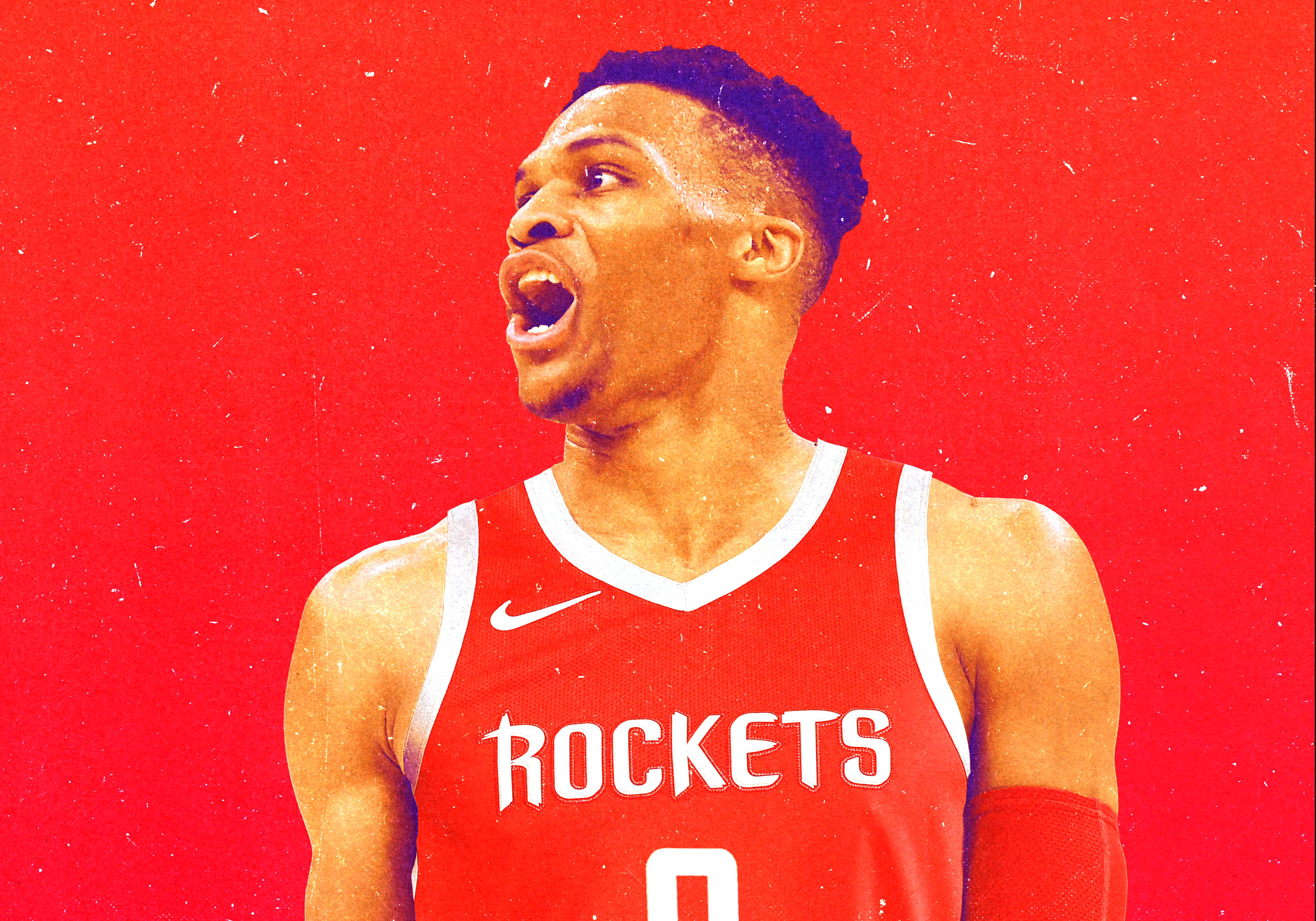 Russell Westbrook Rockets Uniform , HD Wallpaper & Backgrounds