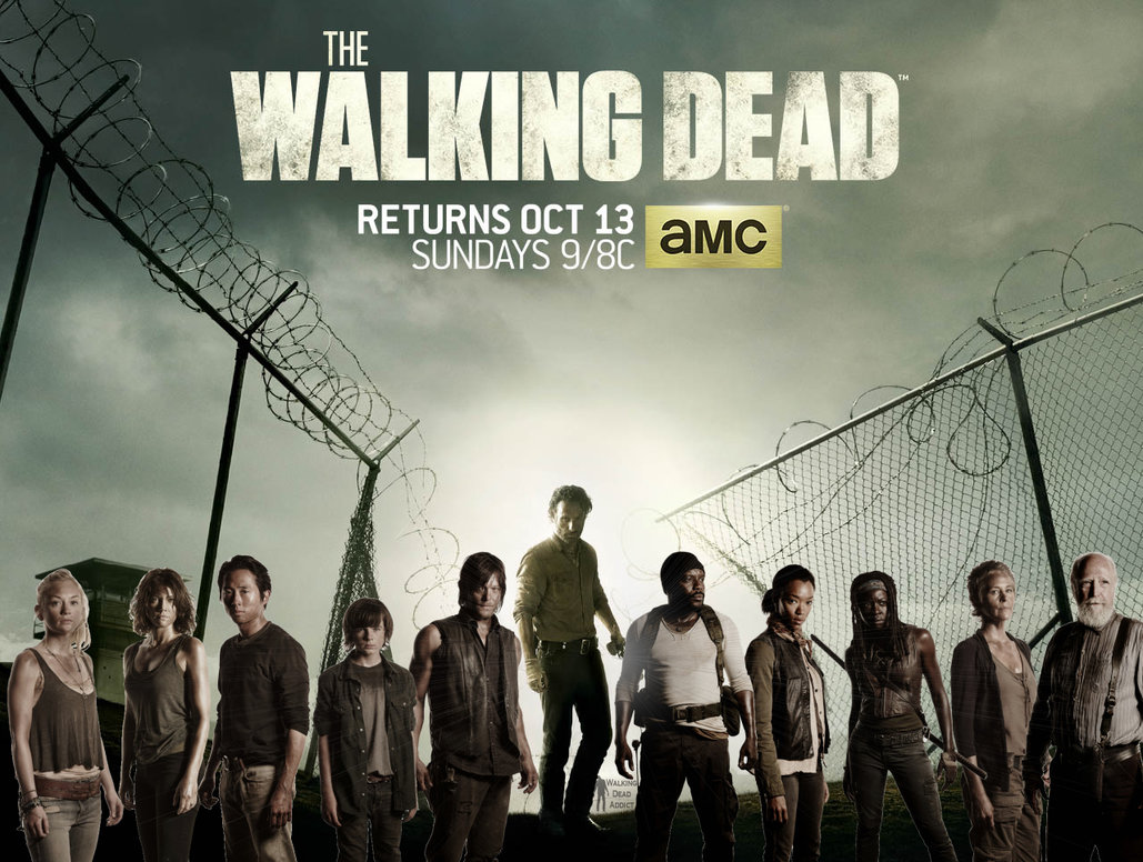 Walking Dead Season 4 Cast Poster , HD Wallpaper & Backgrounds