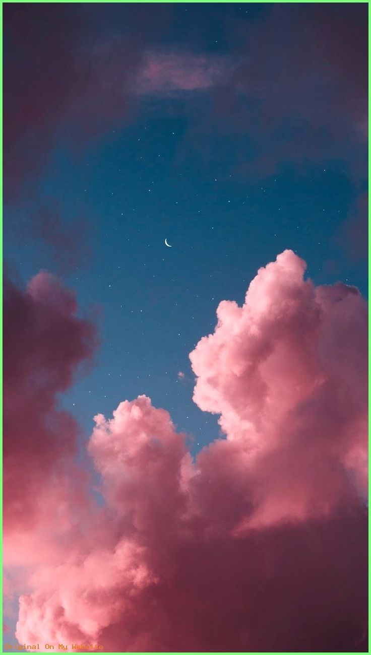 Aesthetic Night Sky Background , HD Wallpaper & Backgrounds