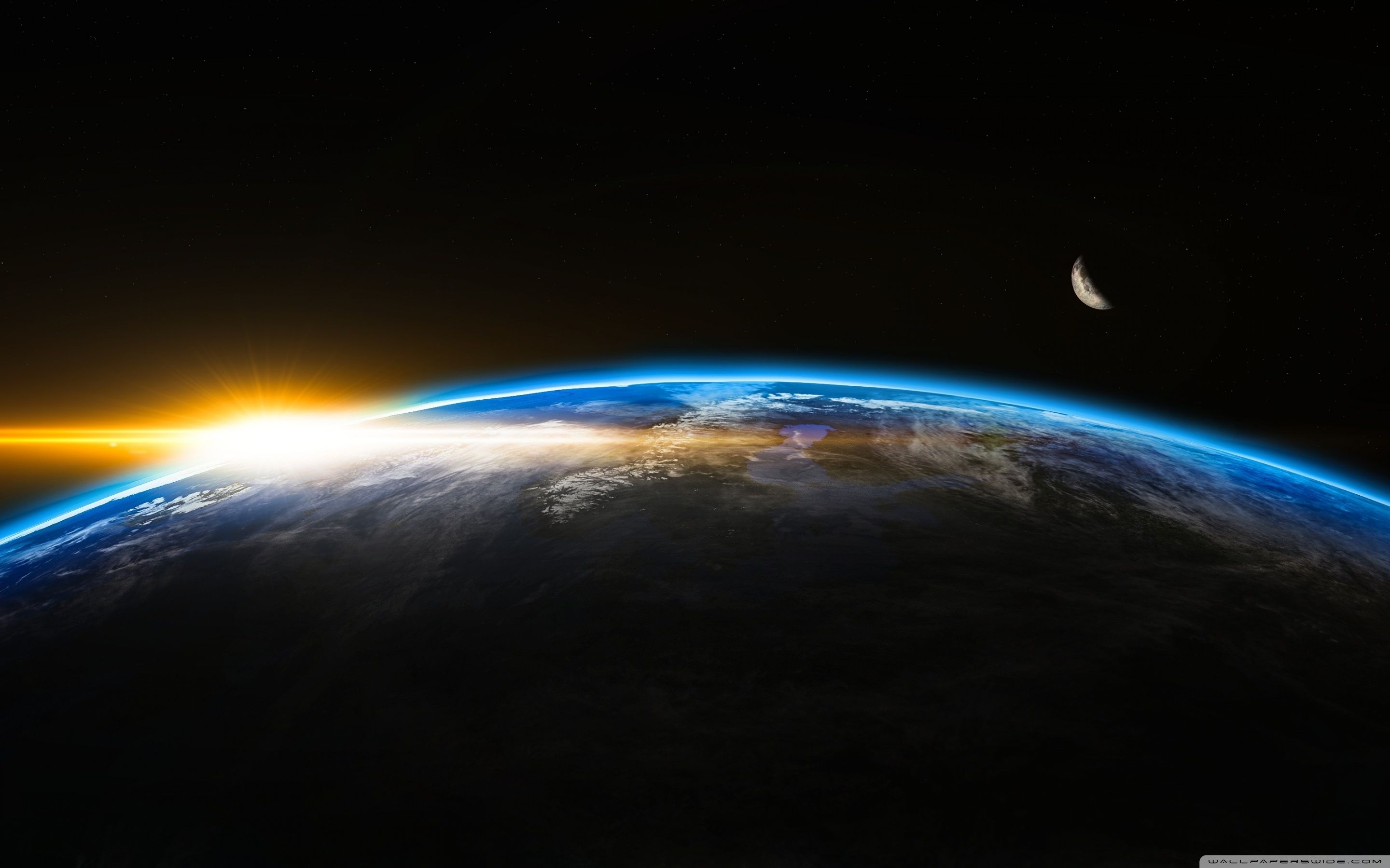 Earth From Space , HD Wallpaper & Backgrounds