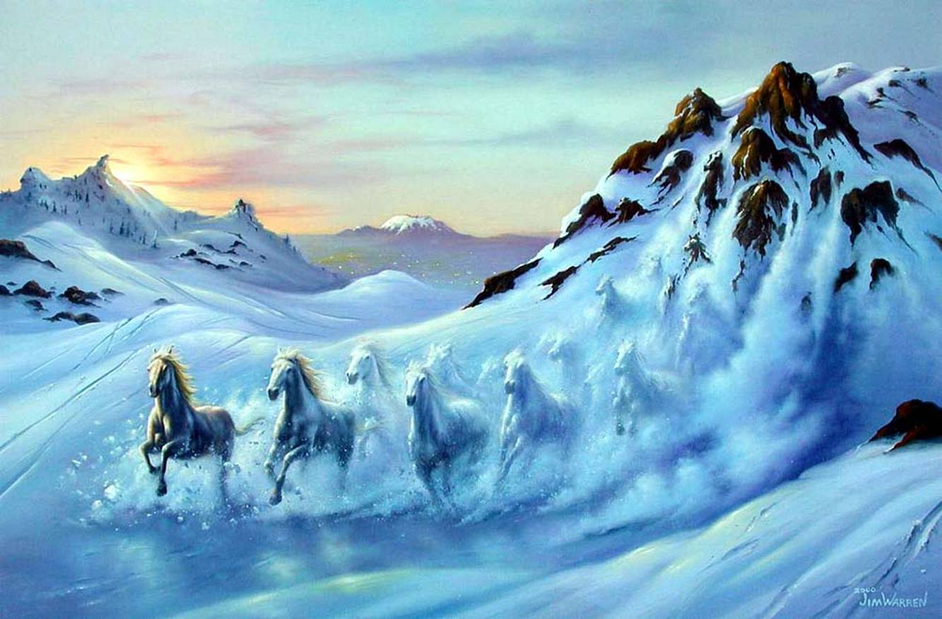 Avalanche By Jim Warren , HD Wallpaper & Backgrounds