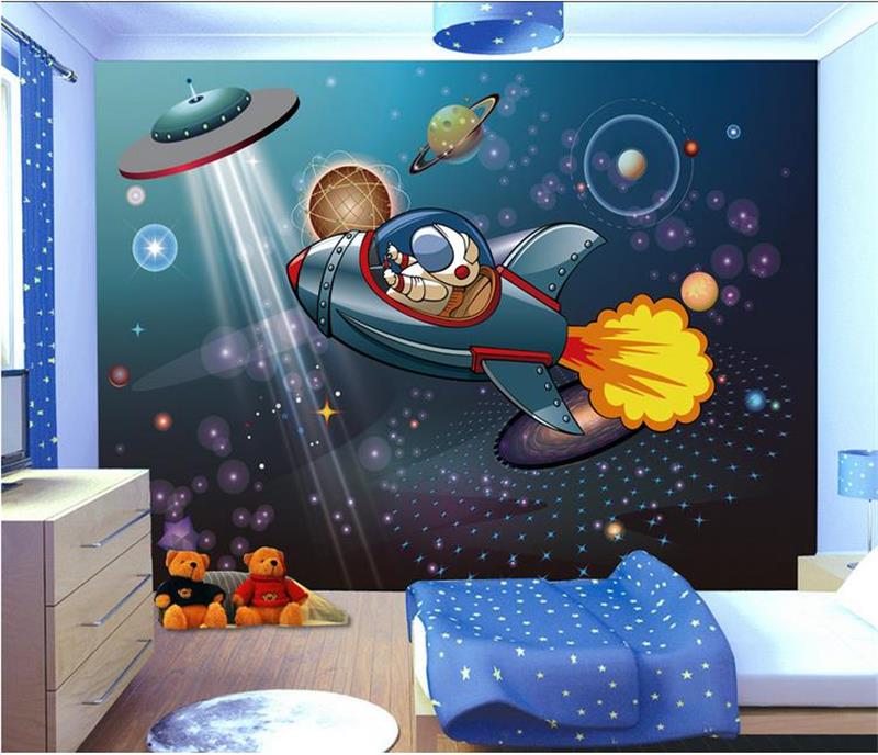 Space Wallpaper For Kids Room , HD Wallpaper & Backgrounds