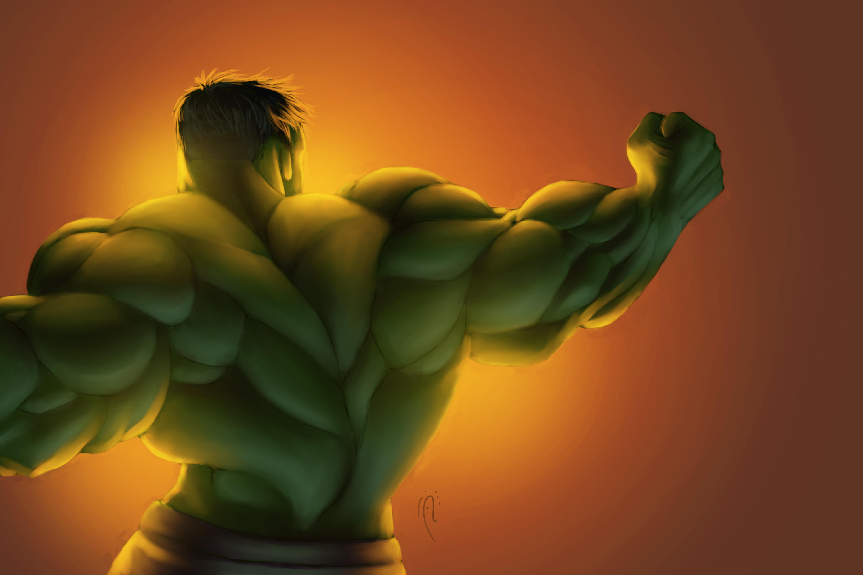 Bodybuilder Animated , HD Wallpaper & Backgrounds