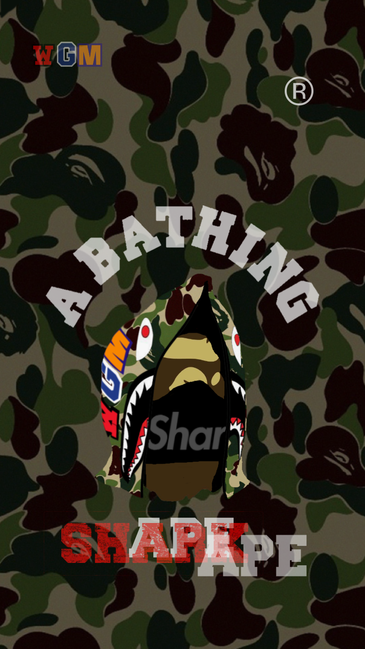 Bathing Aape Wallpapers For Iphone , HD Wallpaper & Backgrounds