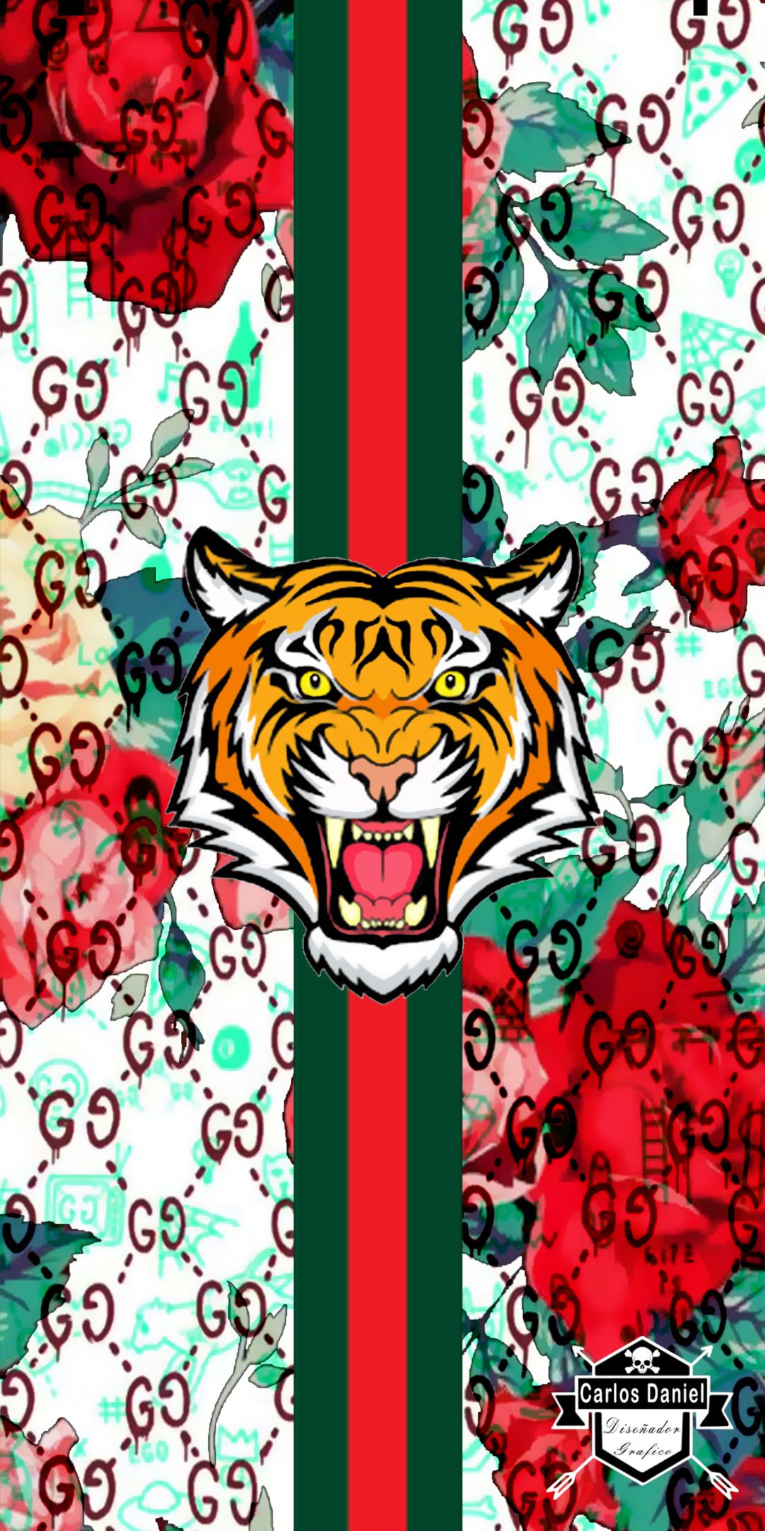 Gucci Tiger Background , HD Wallpaper & Backgrounds