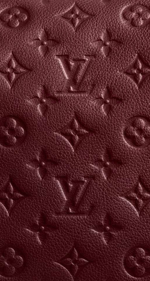 Burgundy Louis Vuitton , HD Wallpaper & Backgrounds
