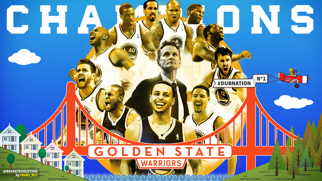 2017 Nba Champions Warriors , HD Wallpaper & Backgrounds