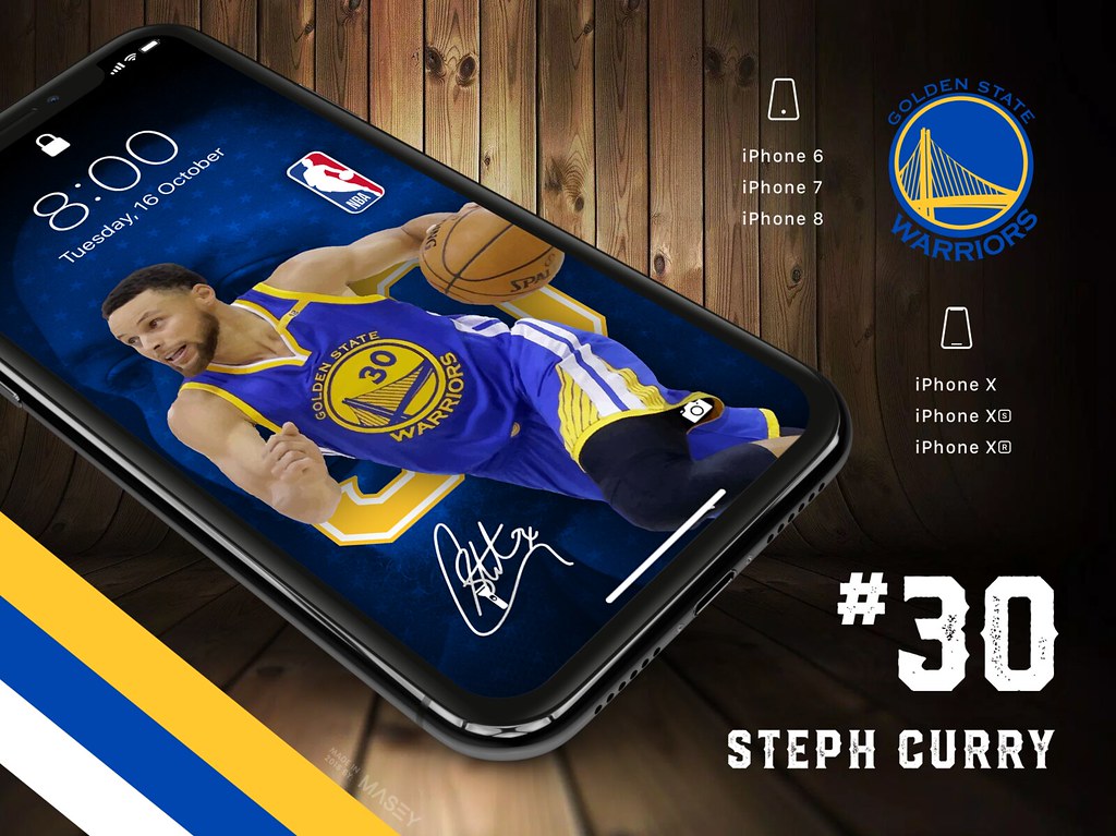 Iphone Golden State Warriors Wallpaper Stephen Curry , HD Wallpaper & Backgrounds