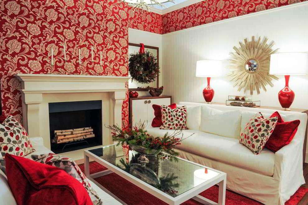 Paling Bagus 28 Wallpaper  Dinding  Kamar Warna Merah 