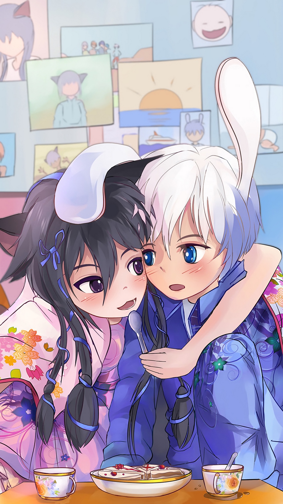 Anime Friends Kids , HD Wallpaper & Backgrounds