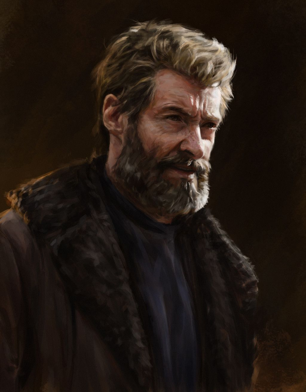 Hugh Jackman Wolverine Old , HD Wallpaper & Backgrounds