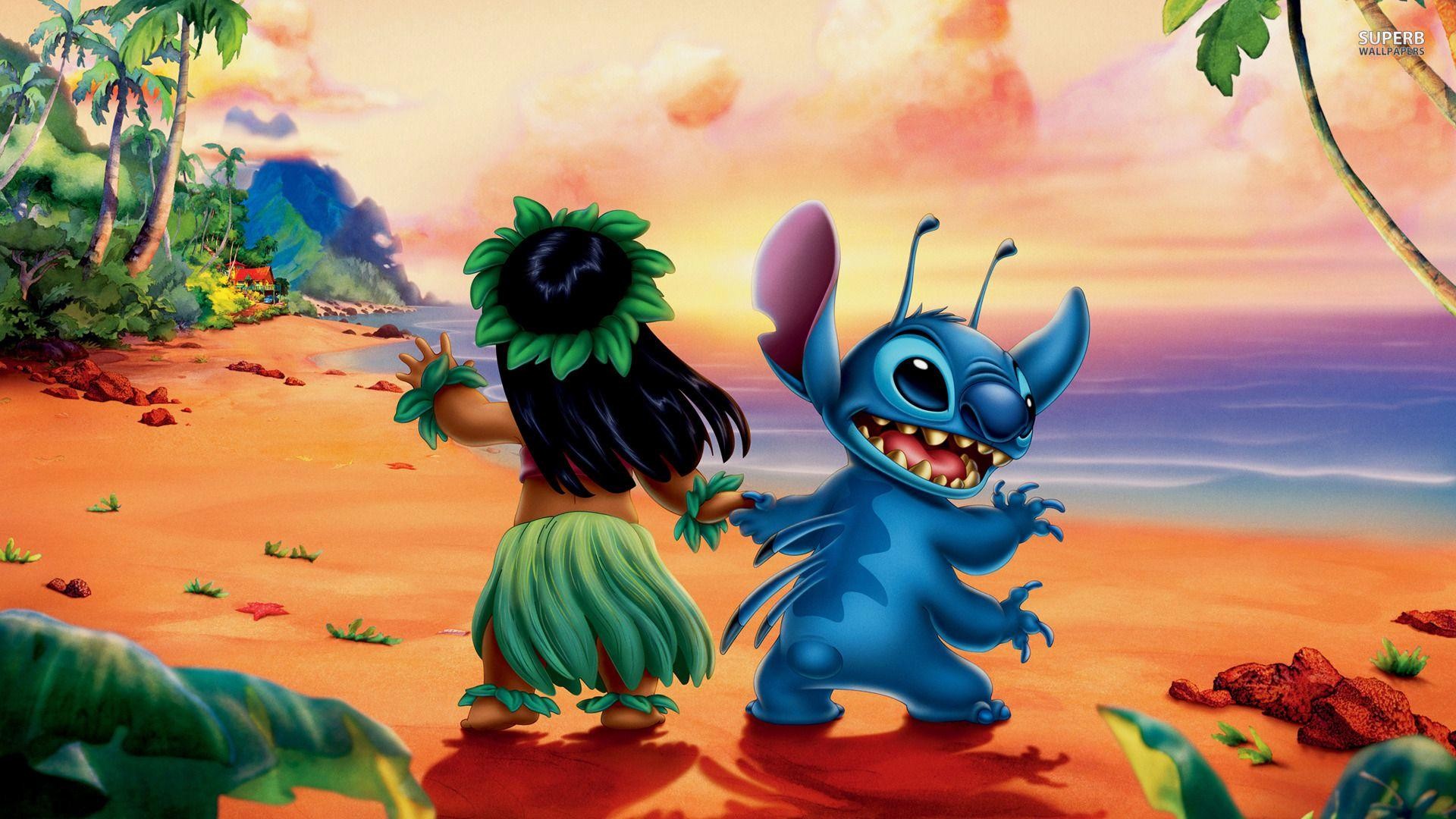 Lilo And Stitch Wallpaper Hd (#2246367) - HD Wallpaper & Backgrounds