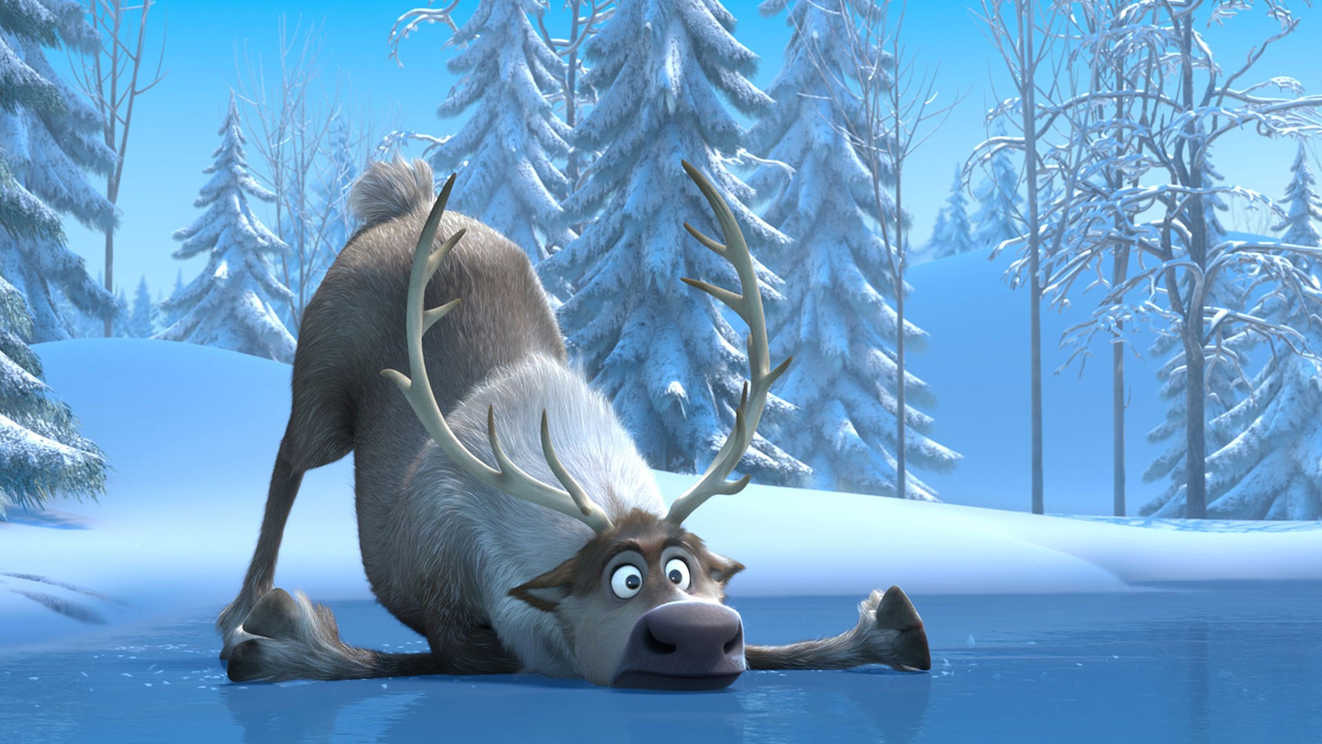 Moose From Frozen , HD Wallpaper & Backgrounds