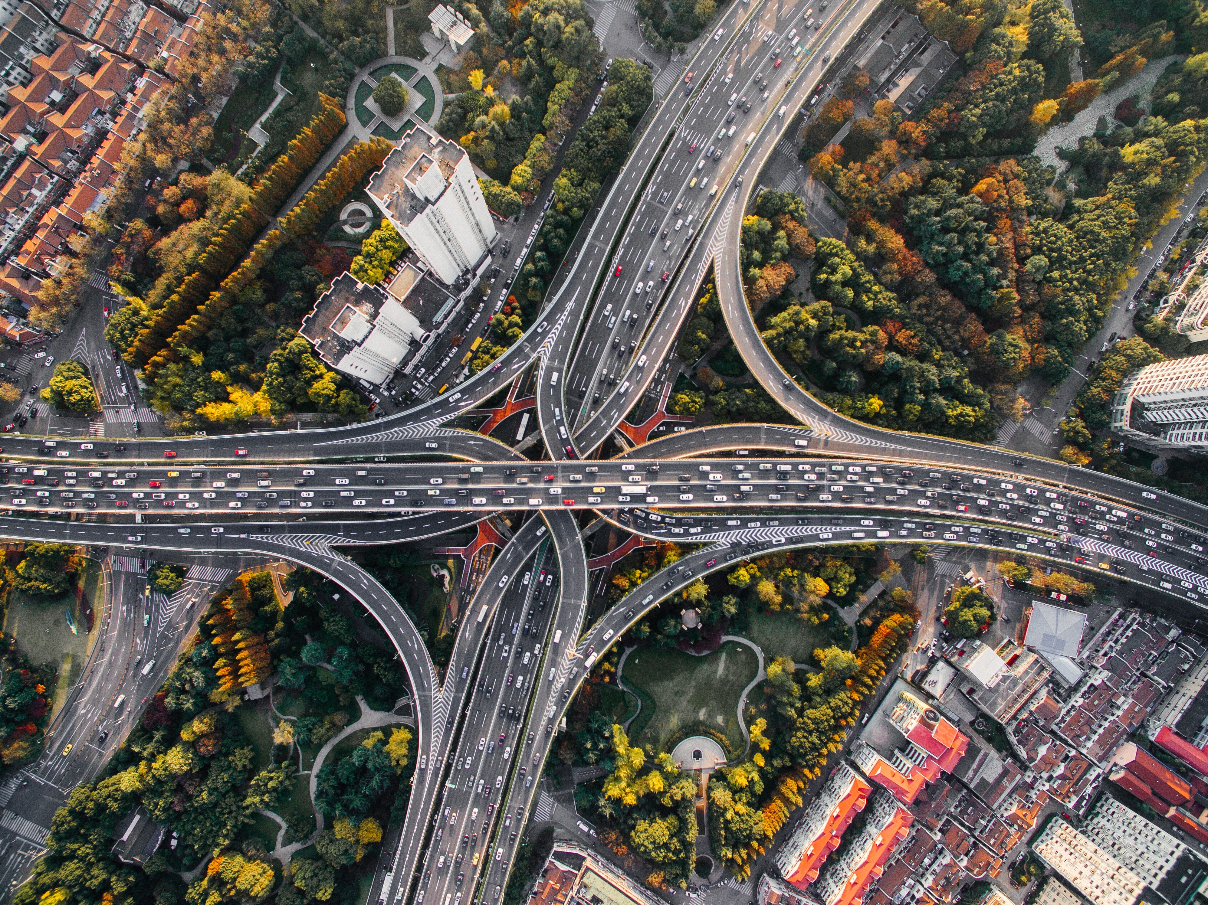 Birds Eye View Roads , HD Wallpaper & Backgrounds