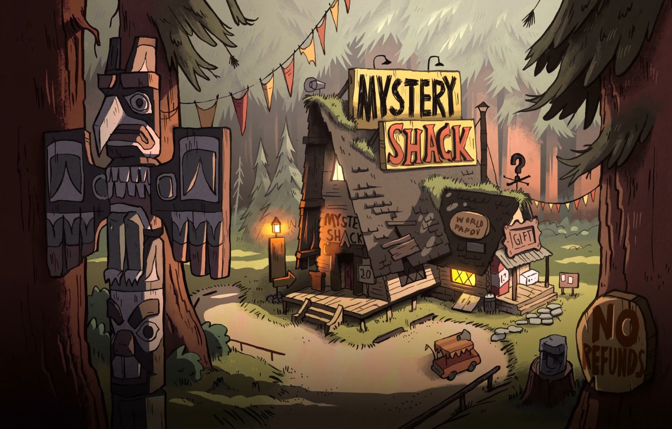 Gravity Falls Home , HD Wallpaper & Backgrounds