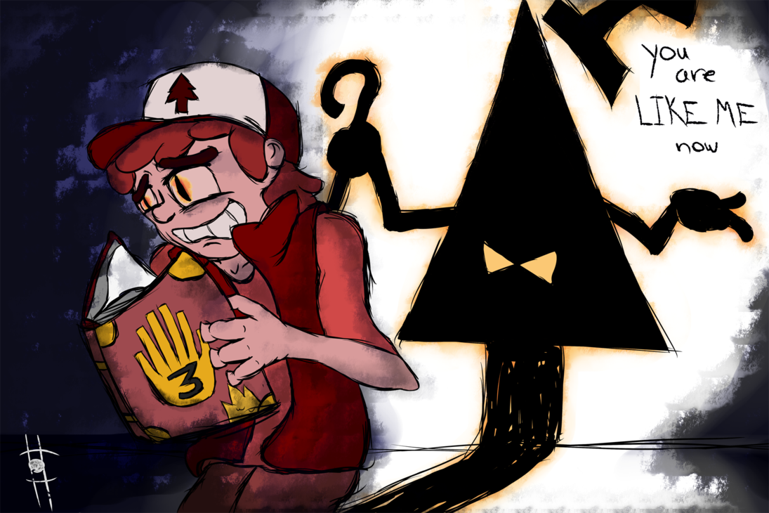 Gravity Falls Dark Comics , HD Wallpaper & Backgrounds