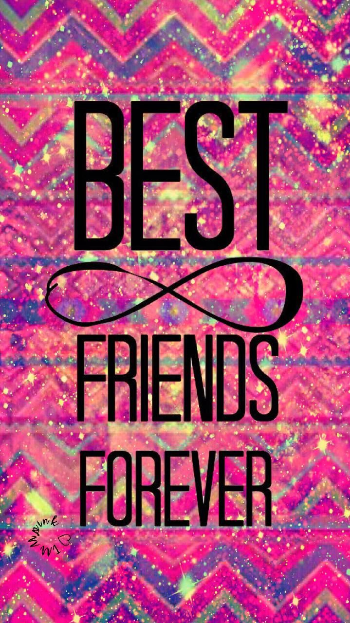 Best Friends Forever Glitter , HD Wallpaper & Backgrounds