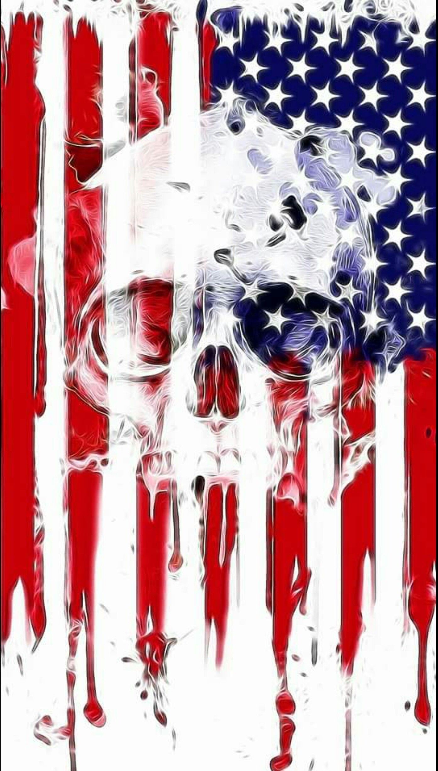4th Of July Skull , HD Wallpaper & Backgrounds