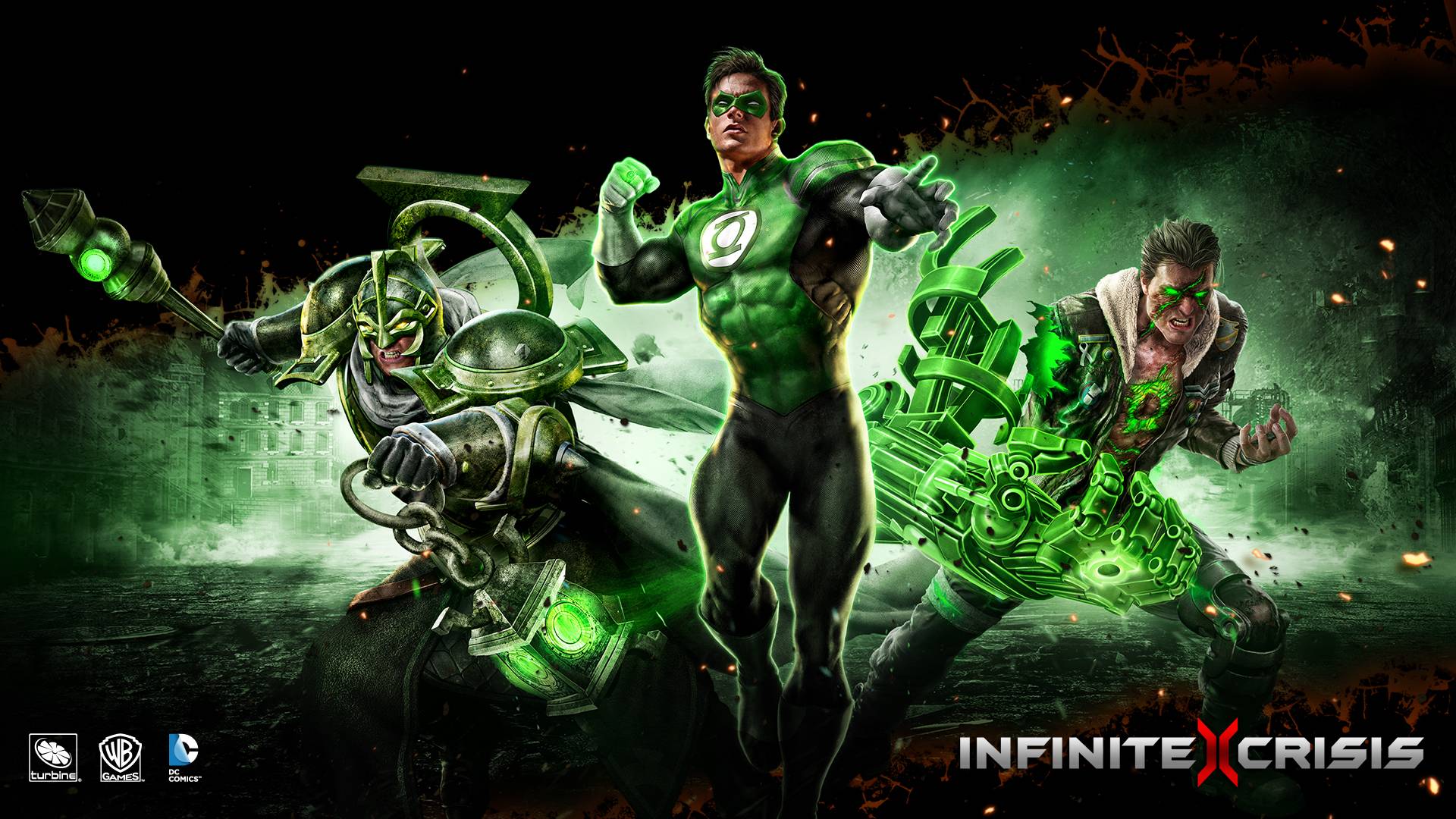 Infinite Crisis Green Lantern , HD Wallpaper & Backgrounds