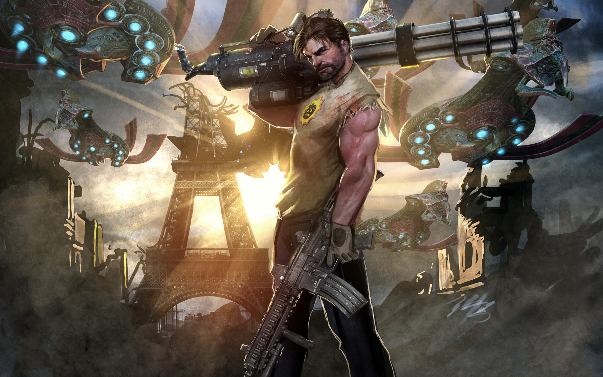 Serious Sam , HD Wallpaper & Backgrounds