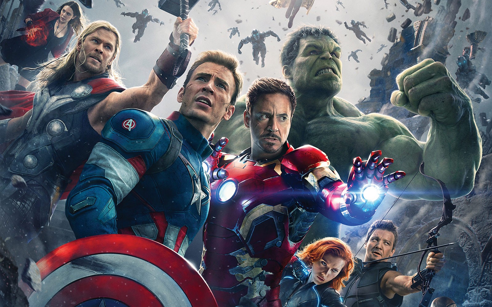 Avenger Age Of Ultron Poster Hd , HD Wallpaper & Backgrounds