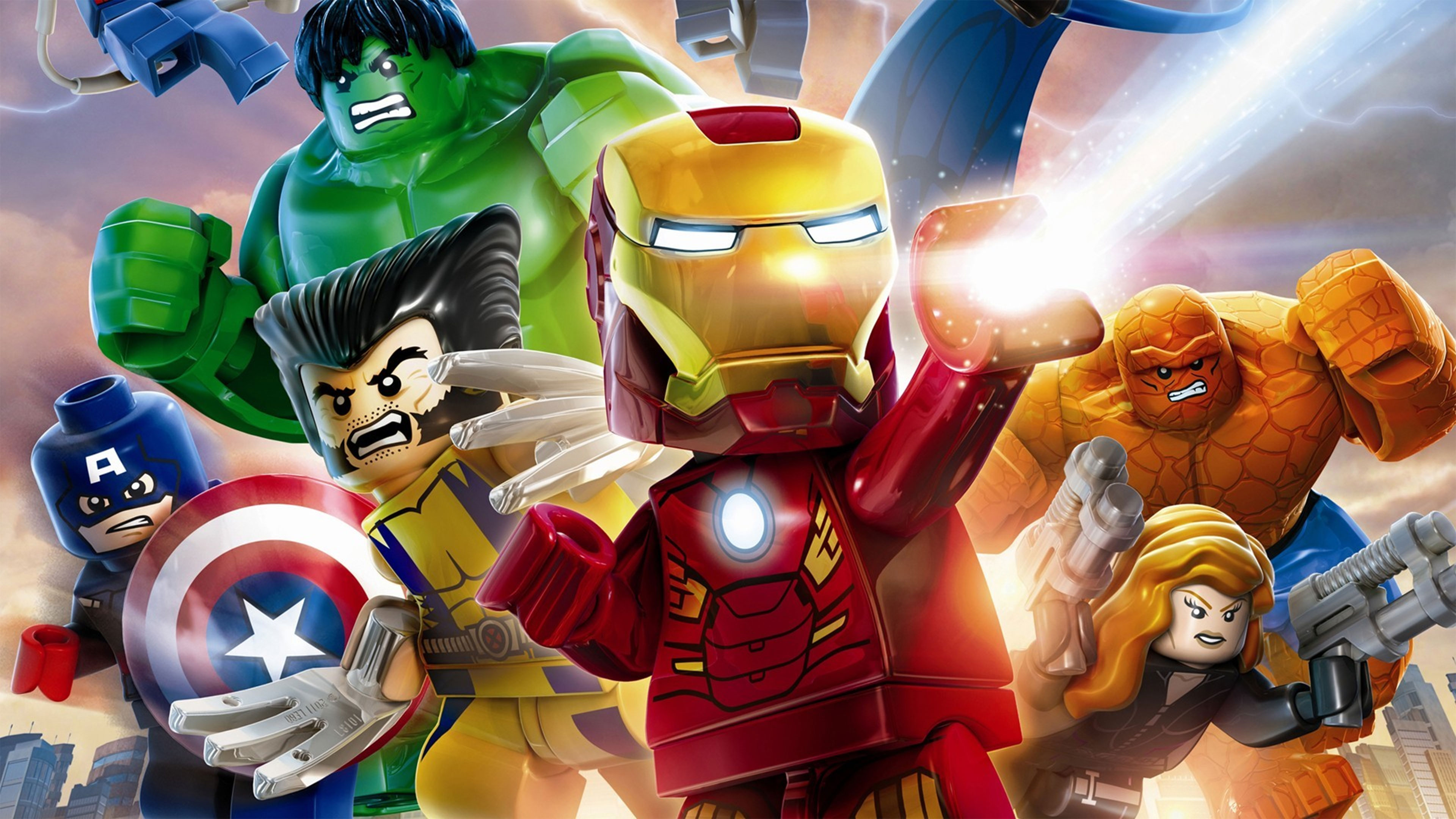 Lego Marvel Super Heroes Hd , HD Wallpaper & Backgrounds