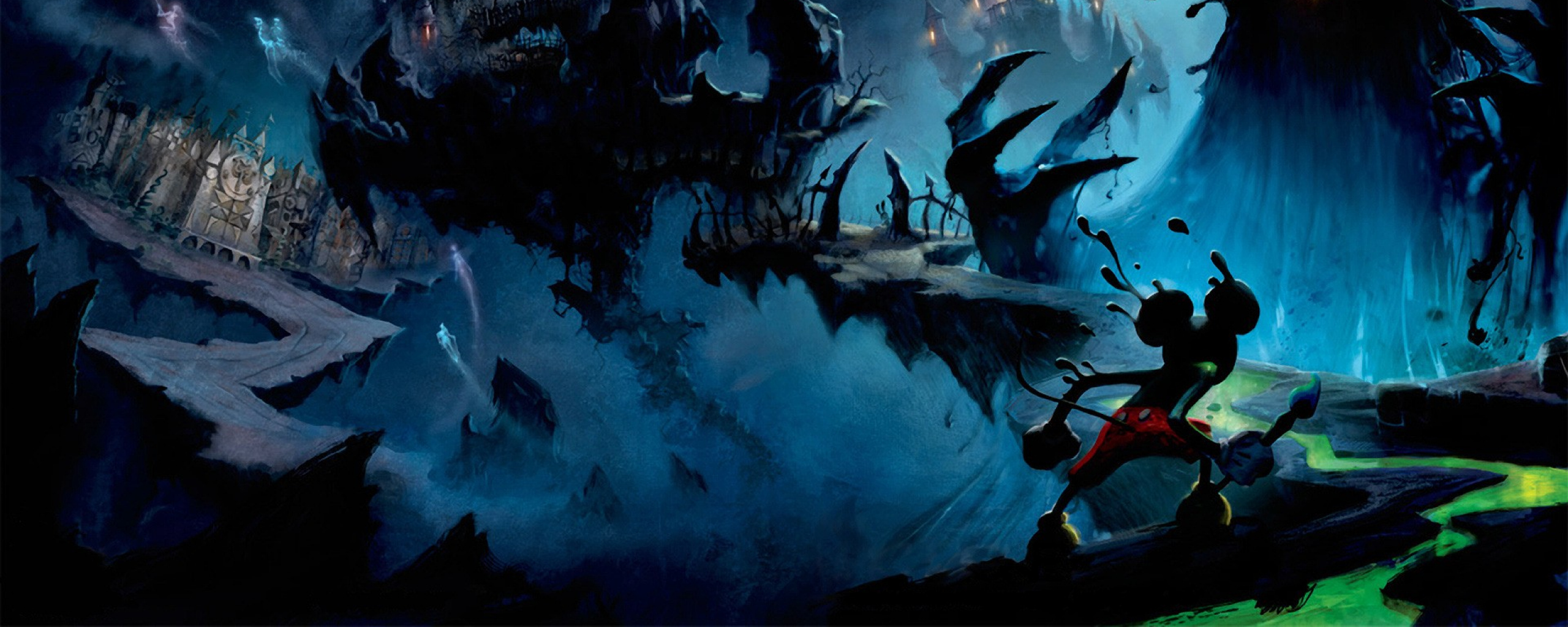 Disney Epic Mickey , HD Wallpaper & Backgrounds