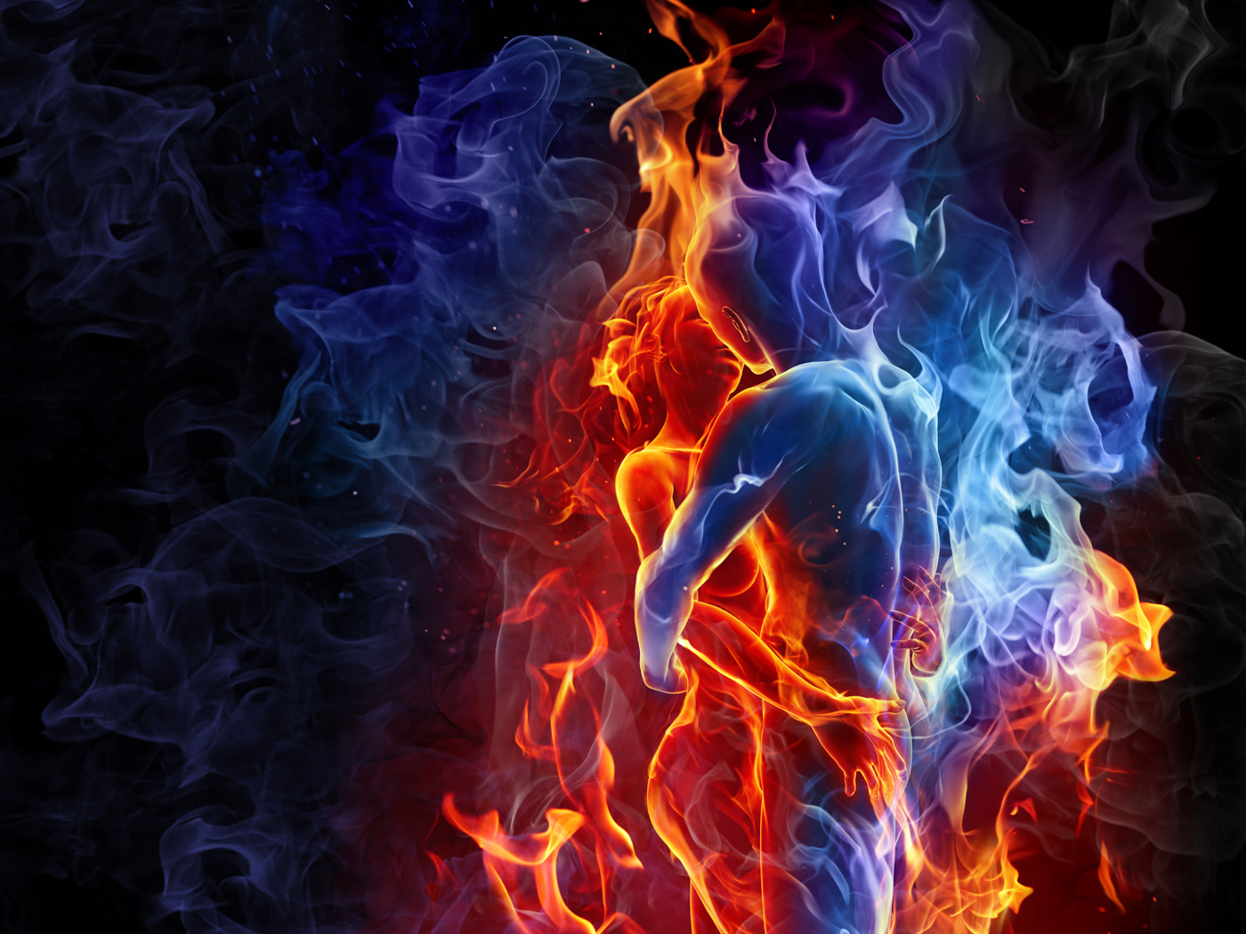 Twin Flame , HD Wallpaper & Backgrounds