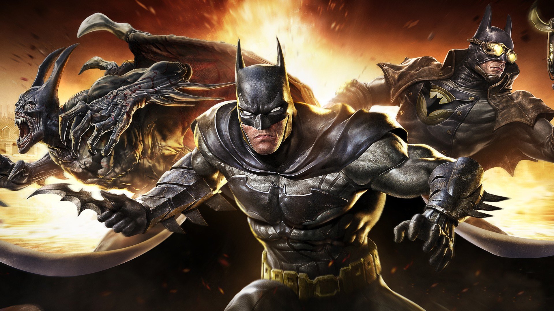Dc Infinite Crisis Batman , HD Wallpaper & Backgrounds