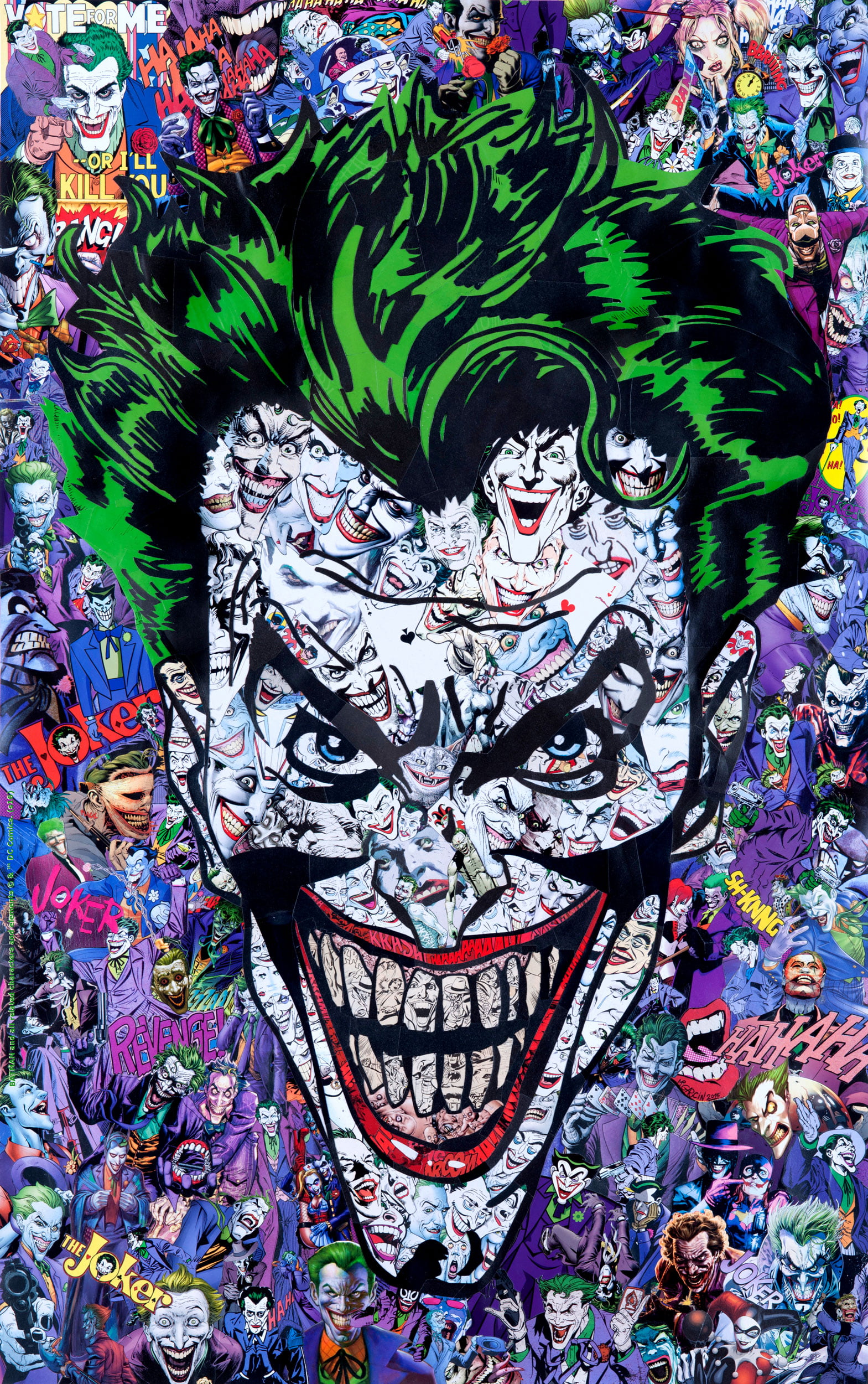 Joker Collage (#2255428) - HD Wallpaper & Backgrounds Download