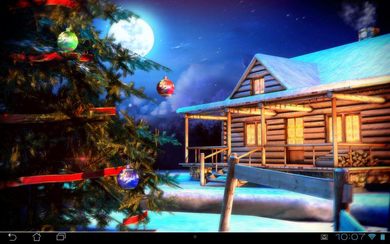 Christmas 3d Live , HD Wallpaper & Backgrounds