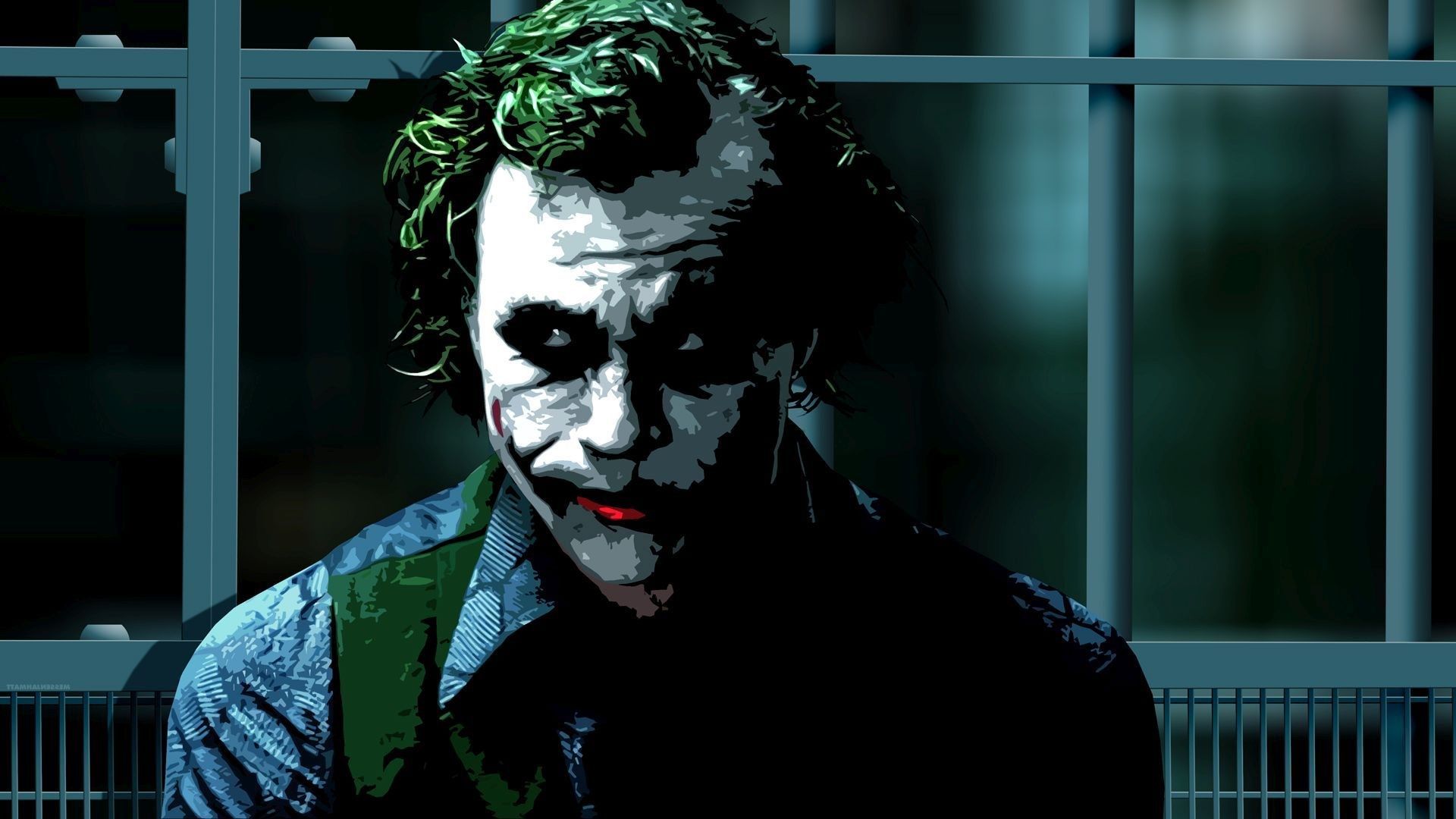 Joker The Dark Knight Hd , HD Wallpaper & Backgrounds