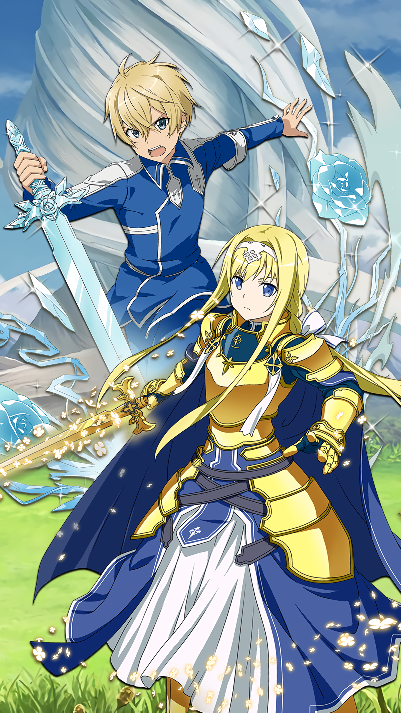 Sword Art Online Alicization Wallpaper Mobile Hd Wallpaper Backgrounds Download