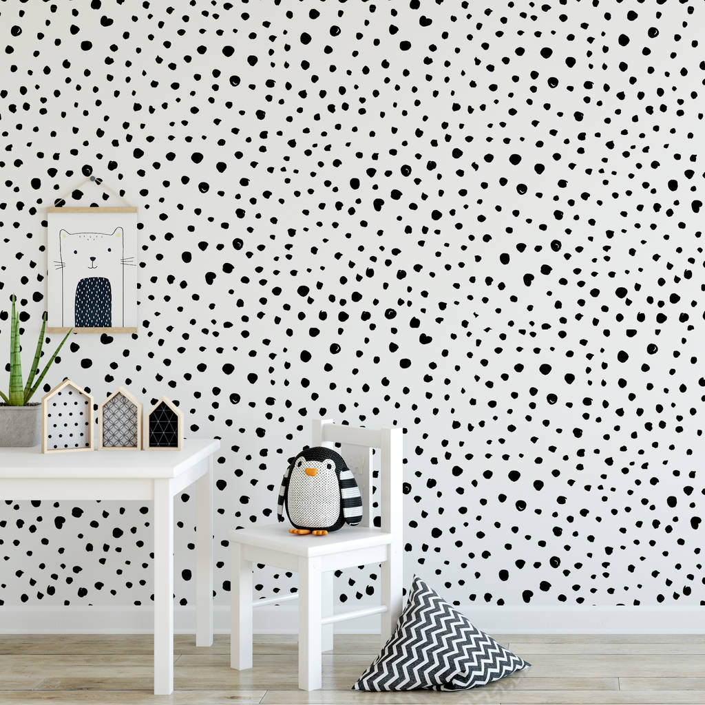 Dots Wallpaper Bedroom , HD Wallpaper & Backgrounds