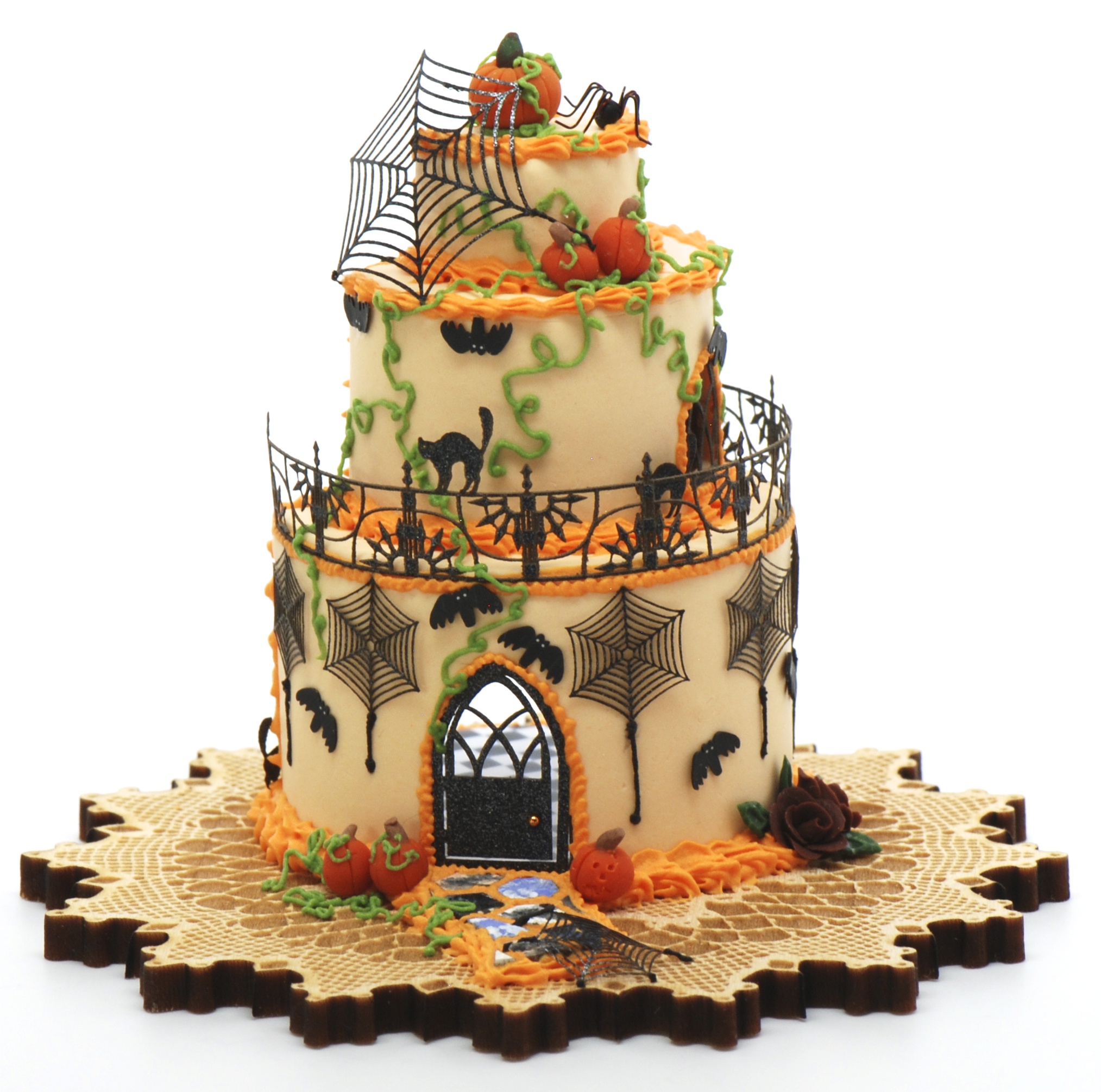 Halloween Cake Polymer Clay , HD Wallpaper & Backgrounds