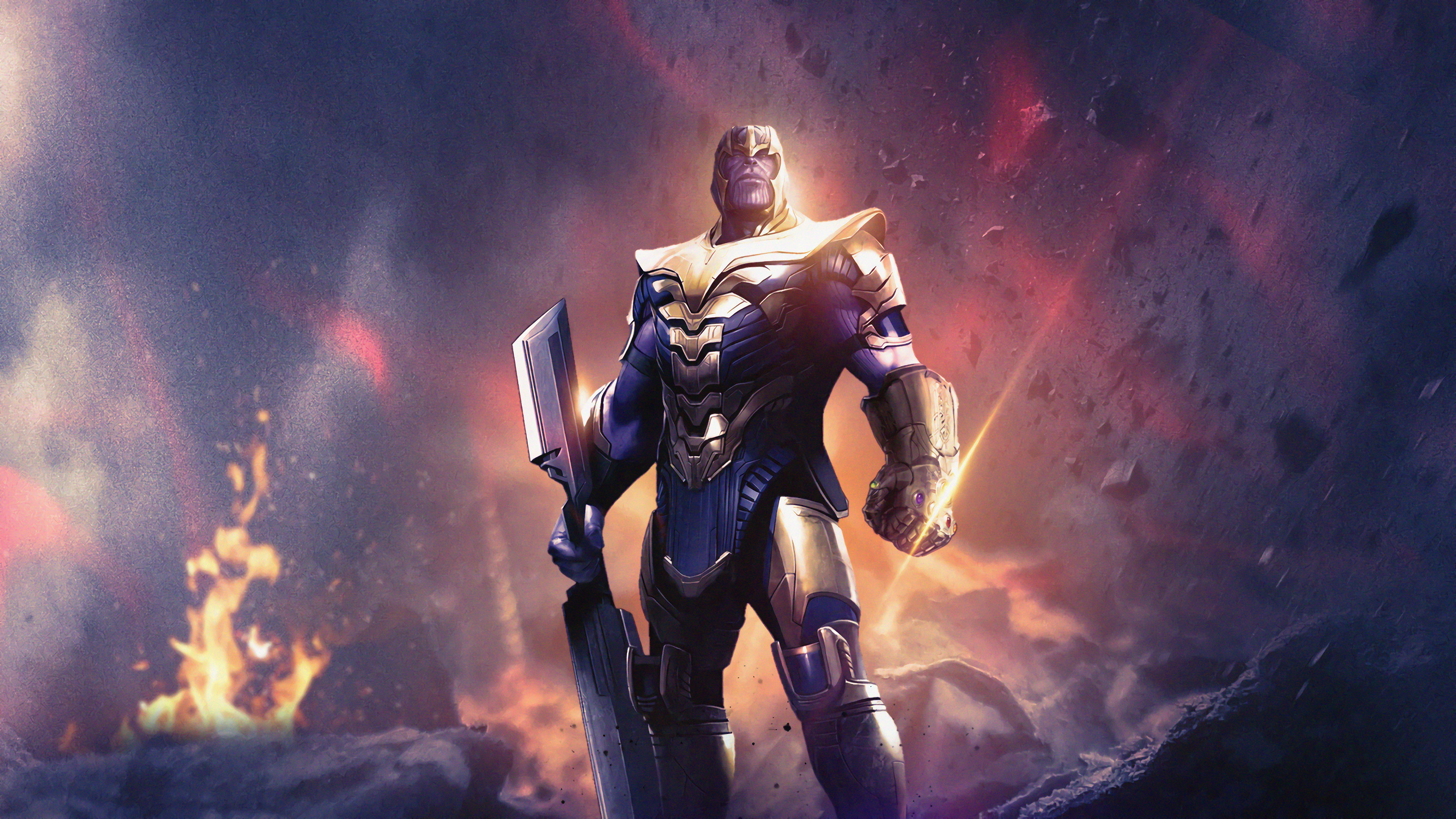 Thanos Hd Wallpaper Endgame , HD Wallpaper & Backgrounds