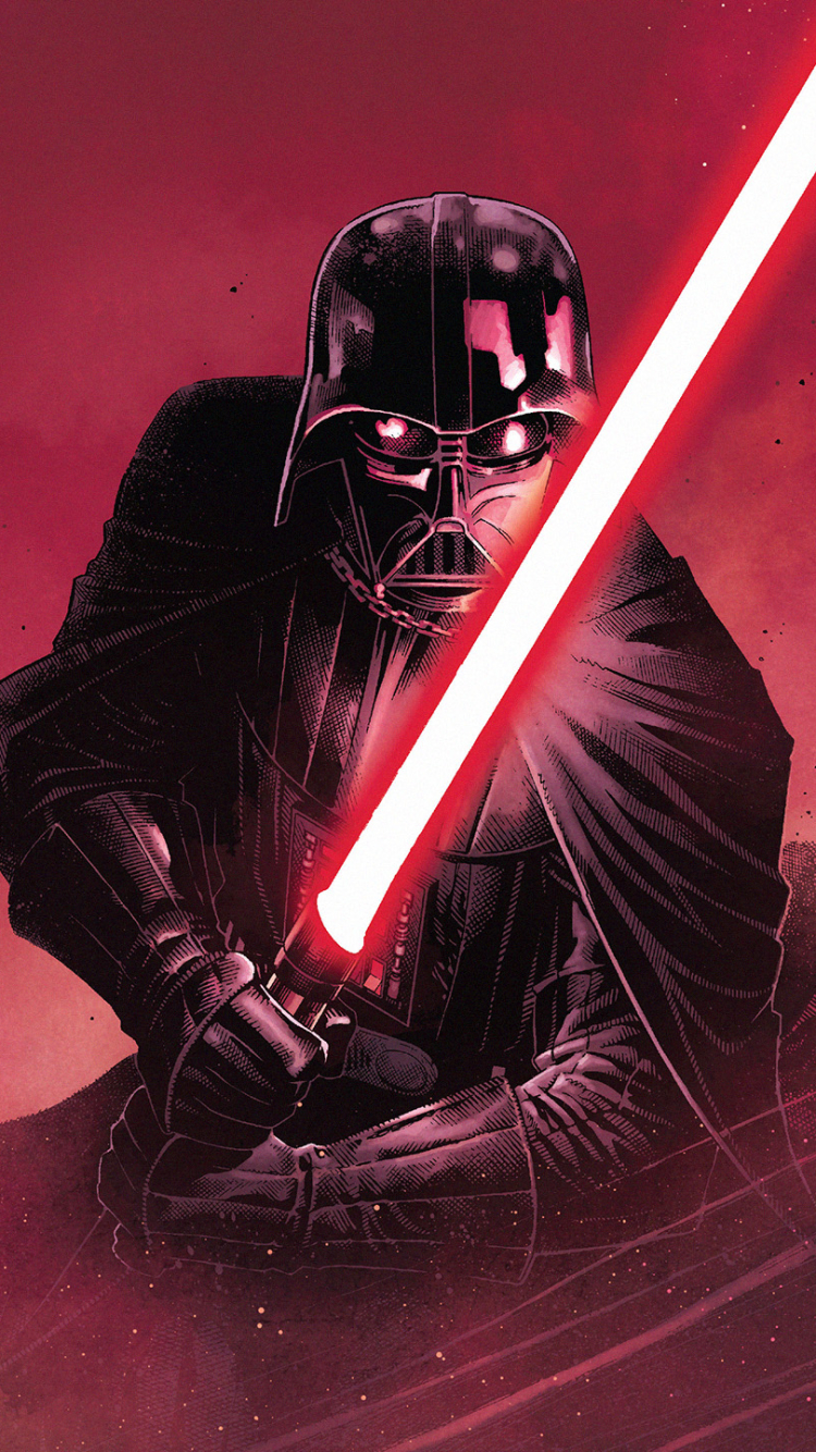 Comic Star Wars Darth Vader , HD Wallpaper & Backgrounds