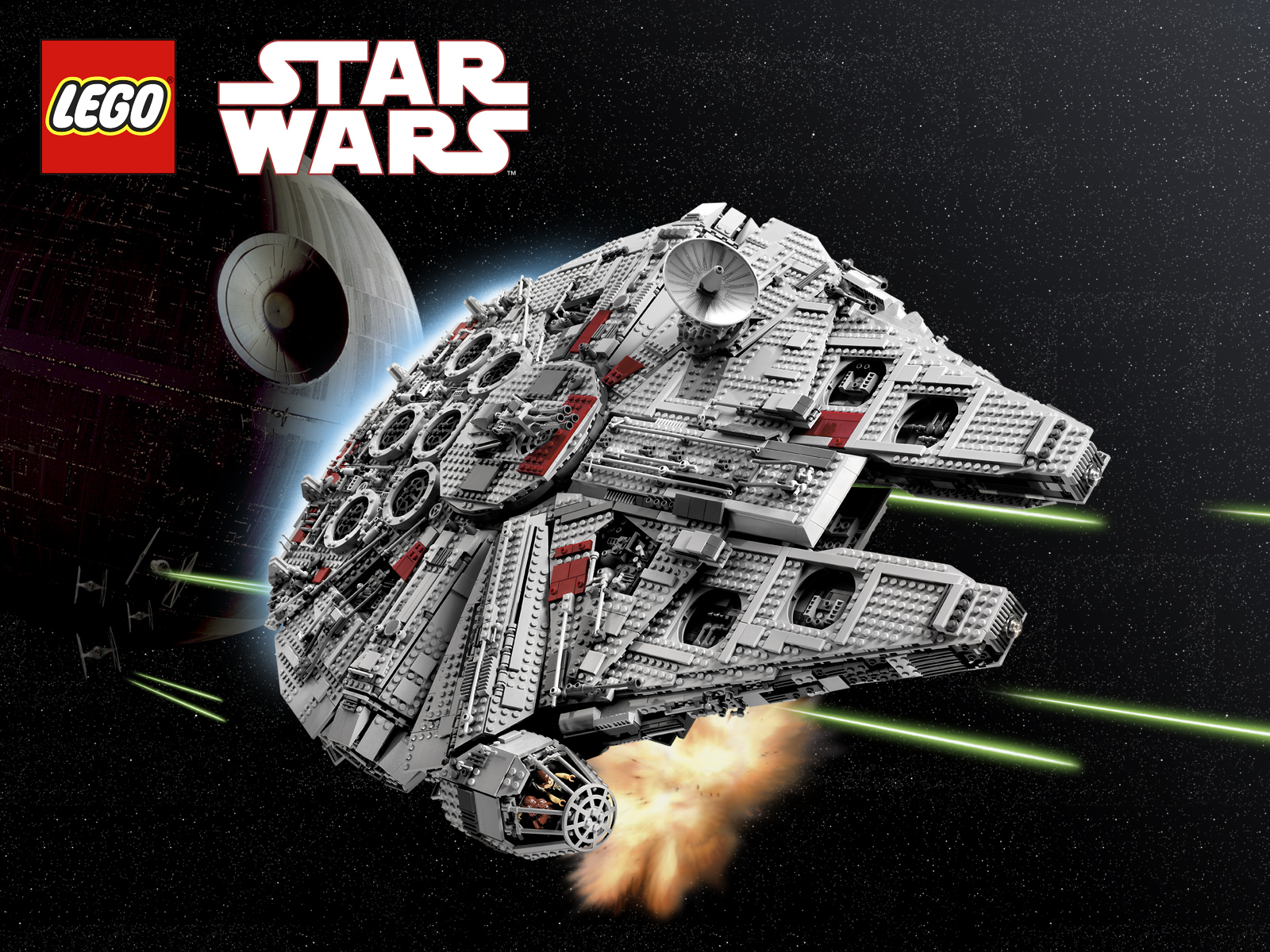 Lego Millennium Falcon 10179 , HD Wallpaper & Backgrounds